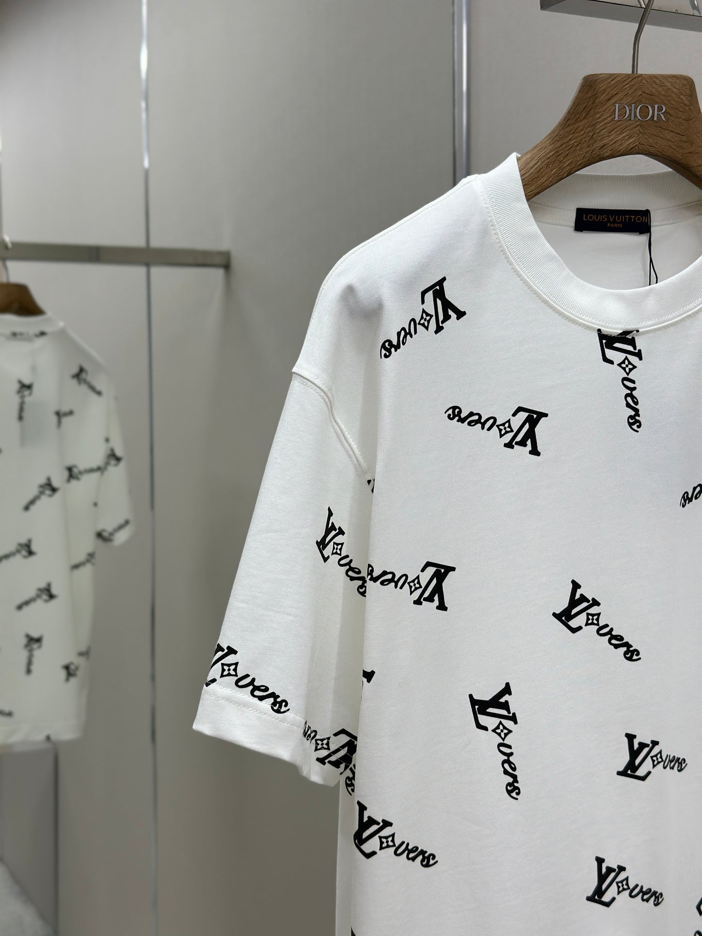 LOUI*V Jacquard Cotton T-Shirt