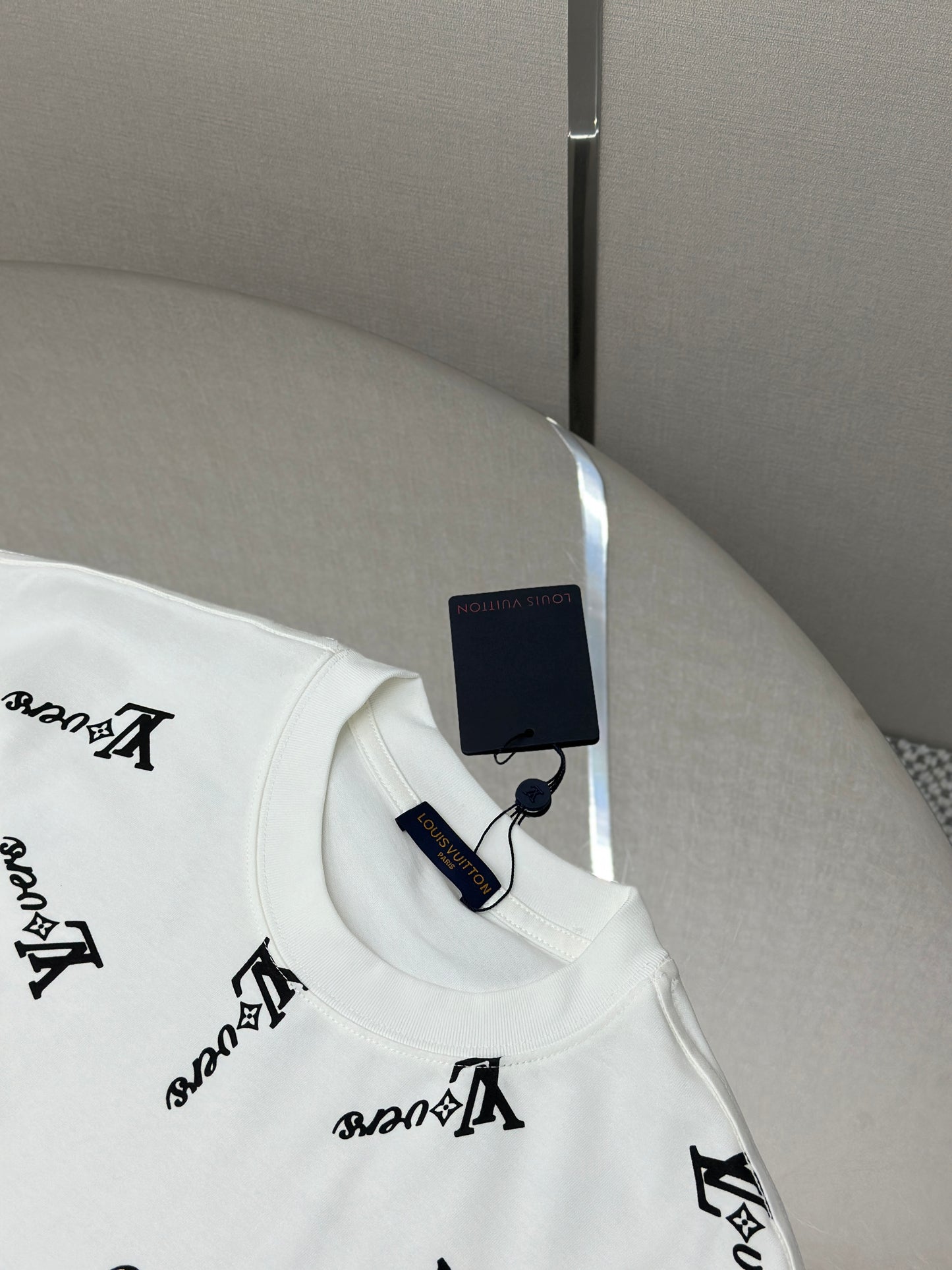 LOUI*V Jacquard Cotton T-Shirt
