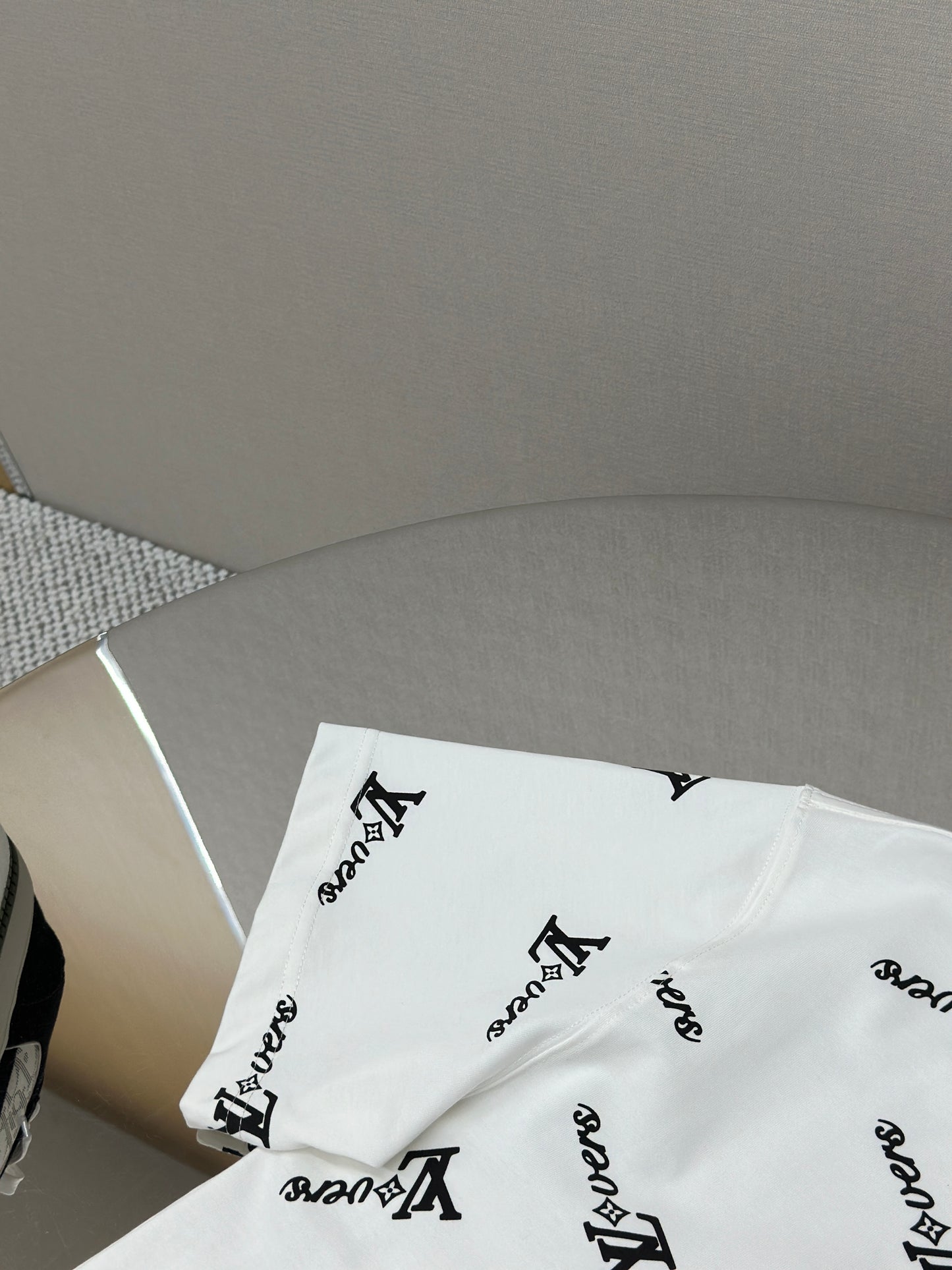 LOUI*V Jacquard Cotton T-Shirt