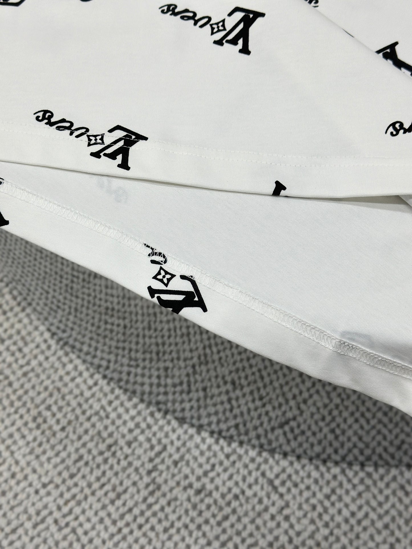 LOUI*V Jacquard Cotton T-Shirt