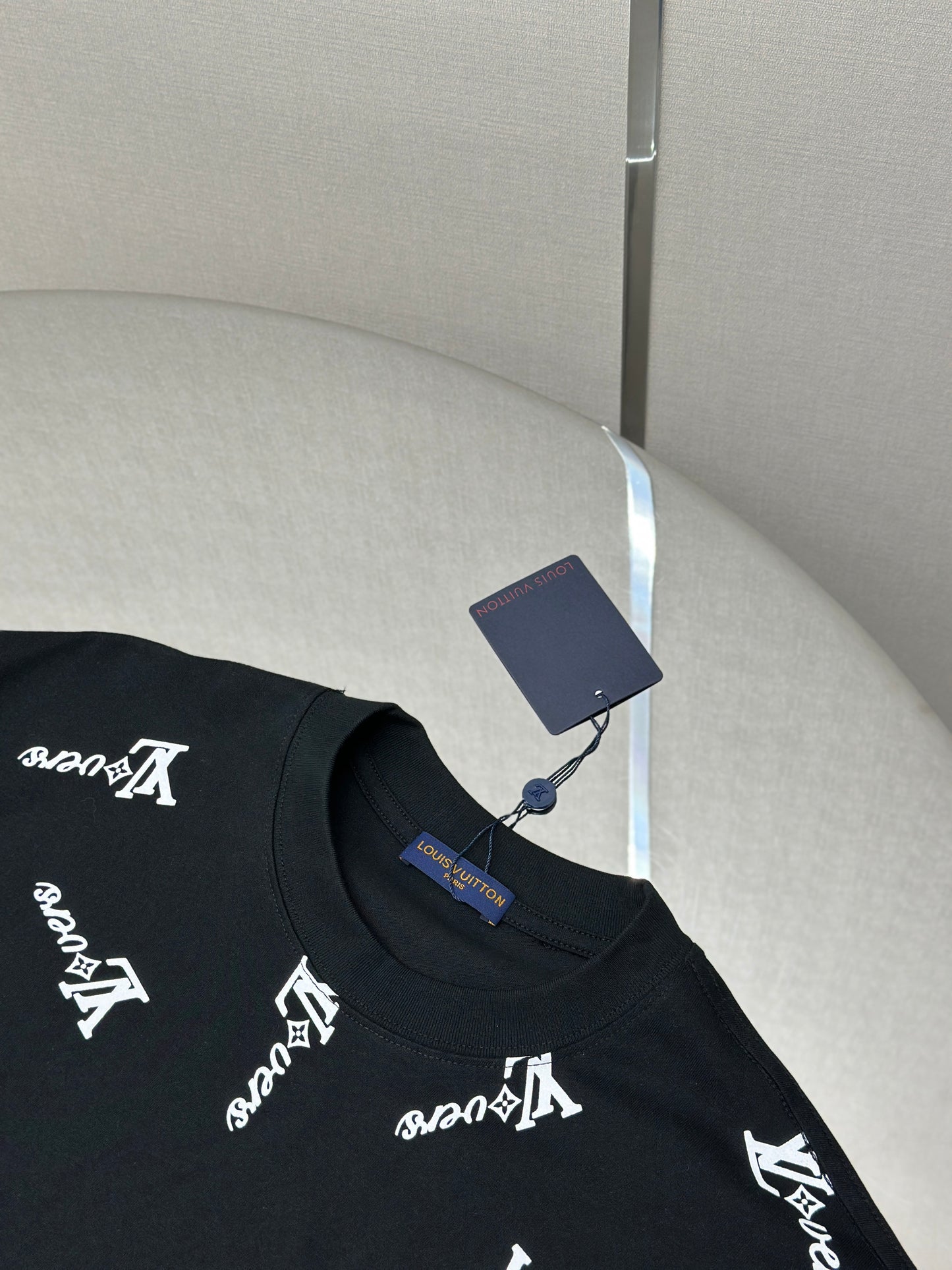 LOUI*V Jacquard Cotton T-Shirt