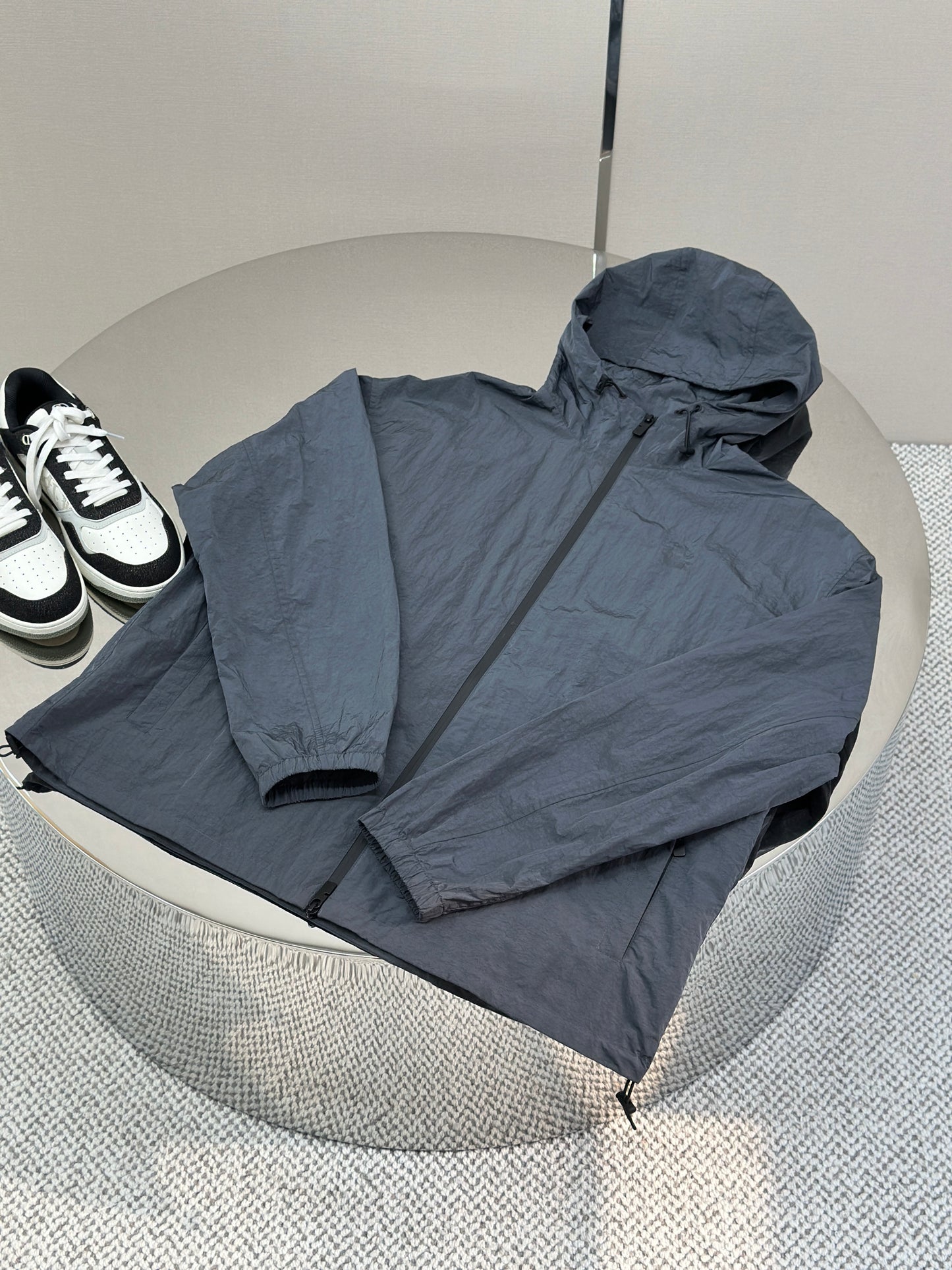 BURB* EKD Badge Nylon Hooded Jacket