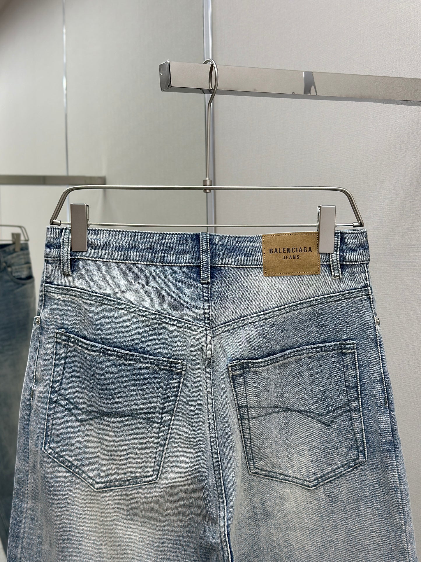 BALENC* Baggy Pants in Light Blue