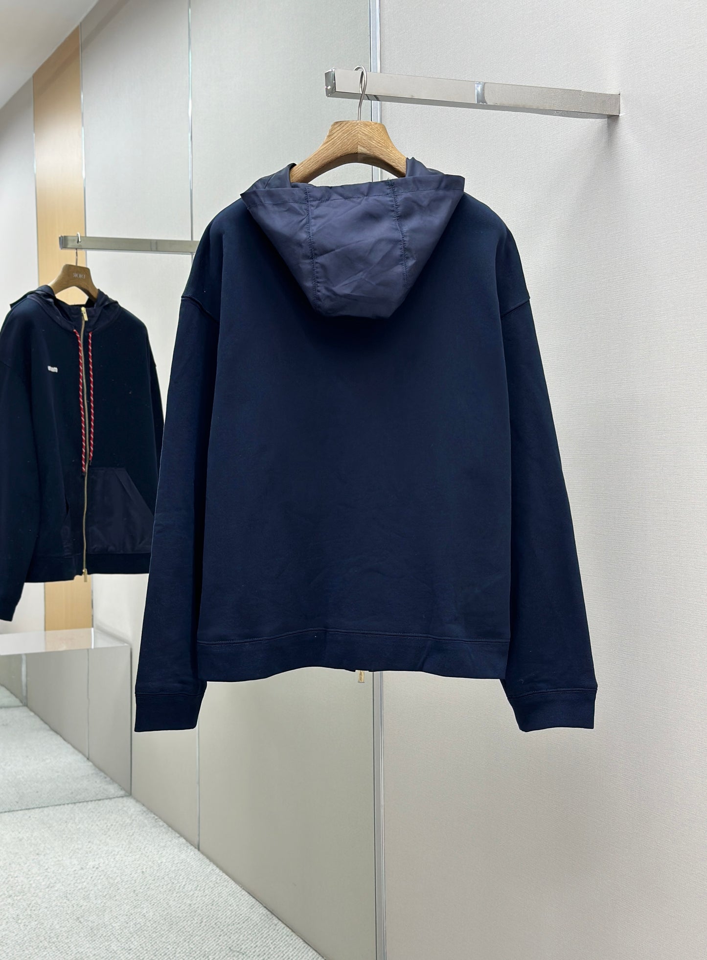 M1UM1U zipper blouson jacket
