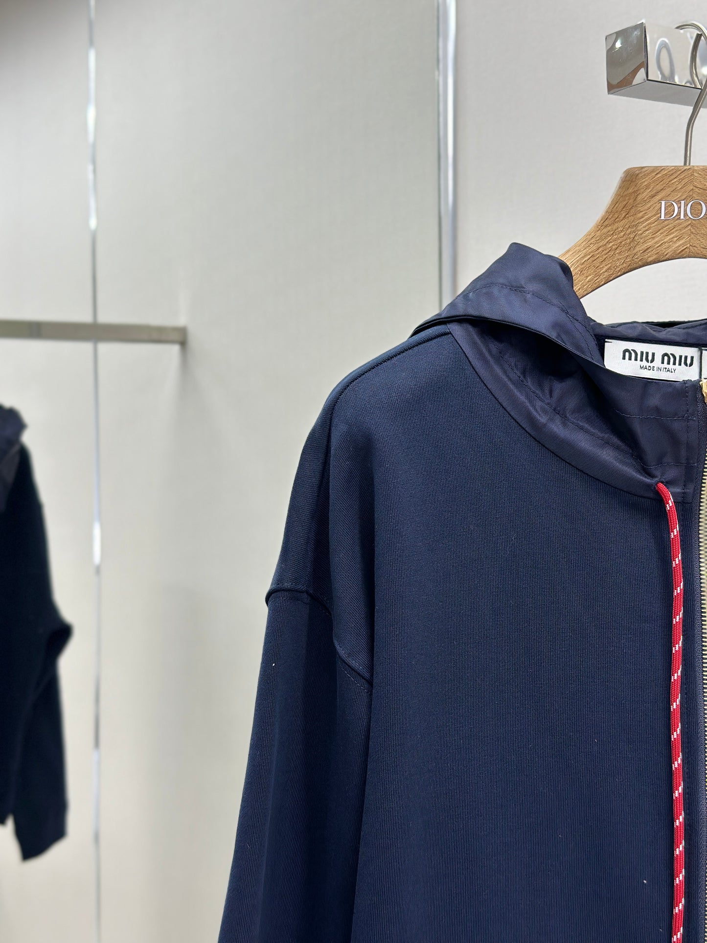 M1UM1U zipper blouson jacket