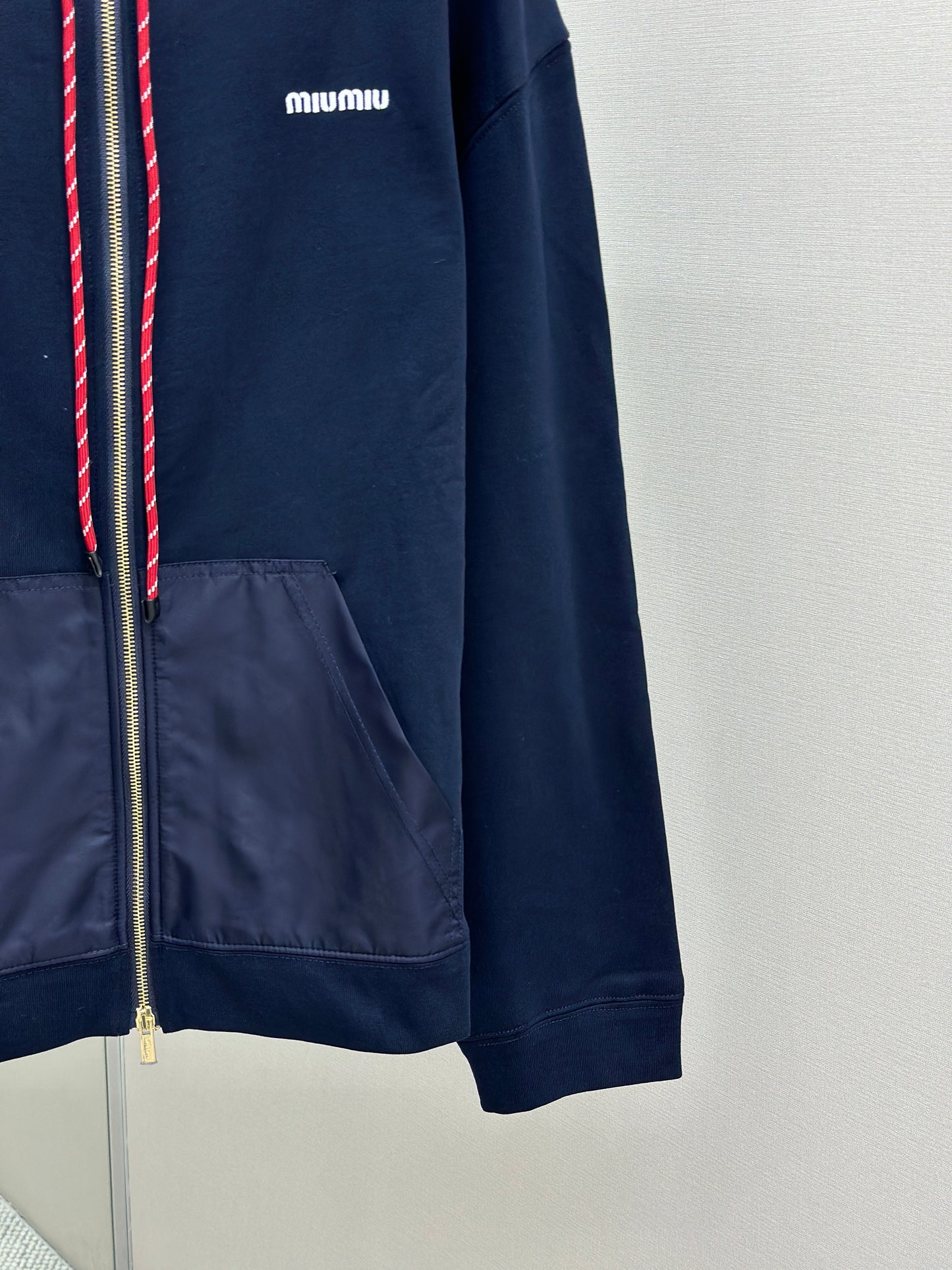 M1UM1U zipper blouson jacket