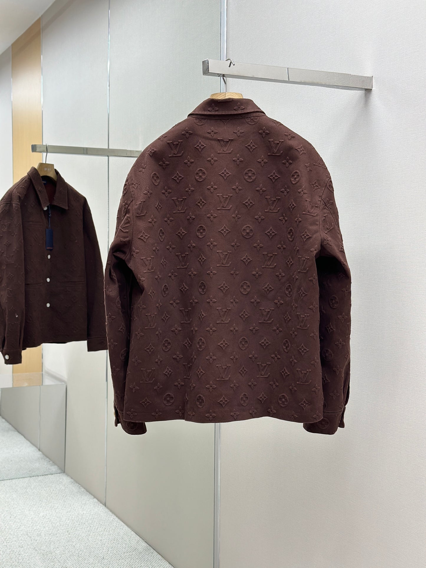 LOUI*V Monogram Embossed Jacket