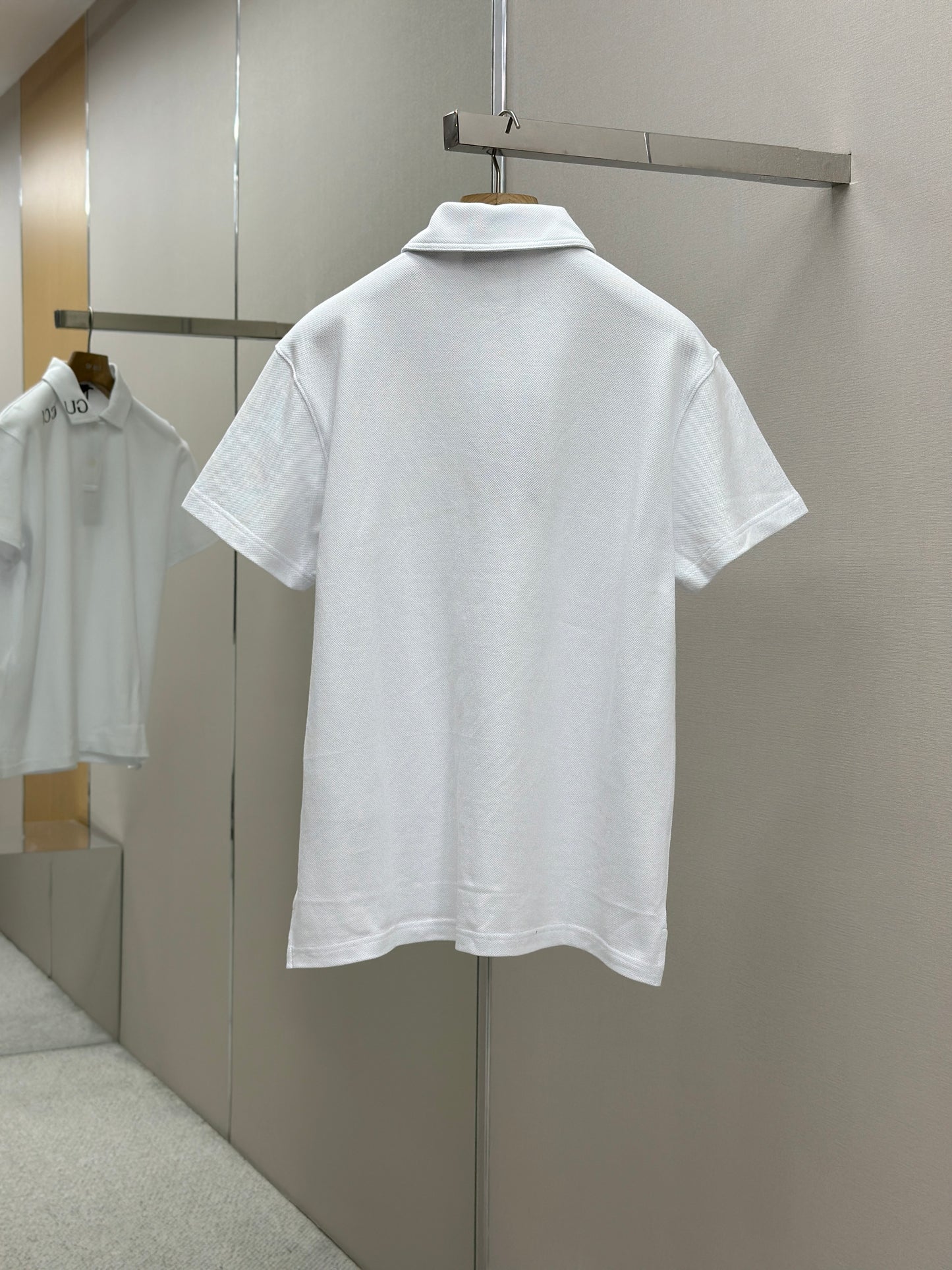 GUC* Printed cotton polo shirt