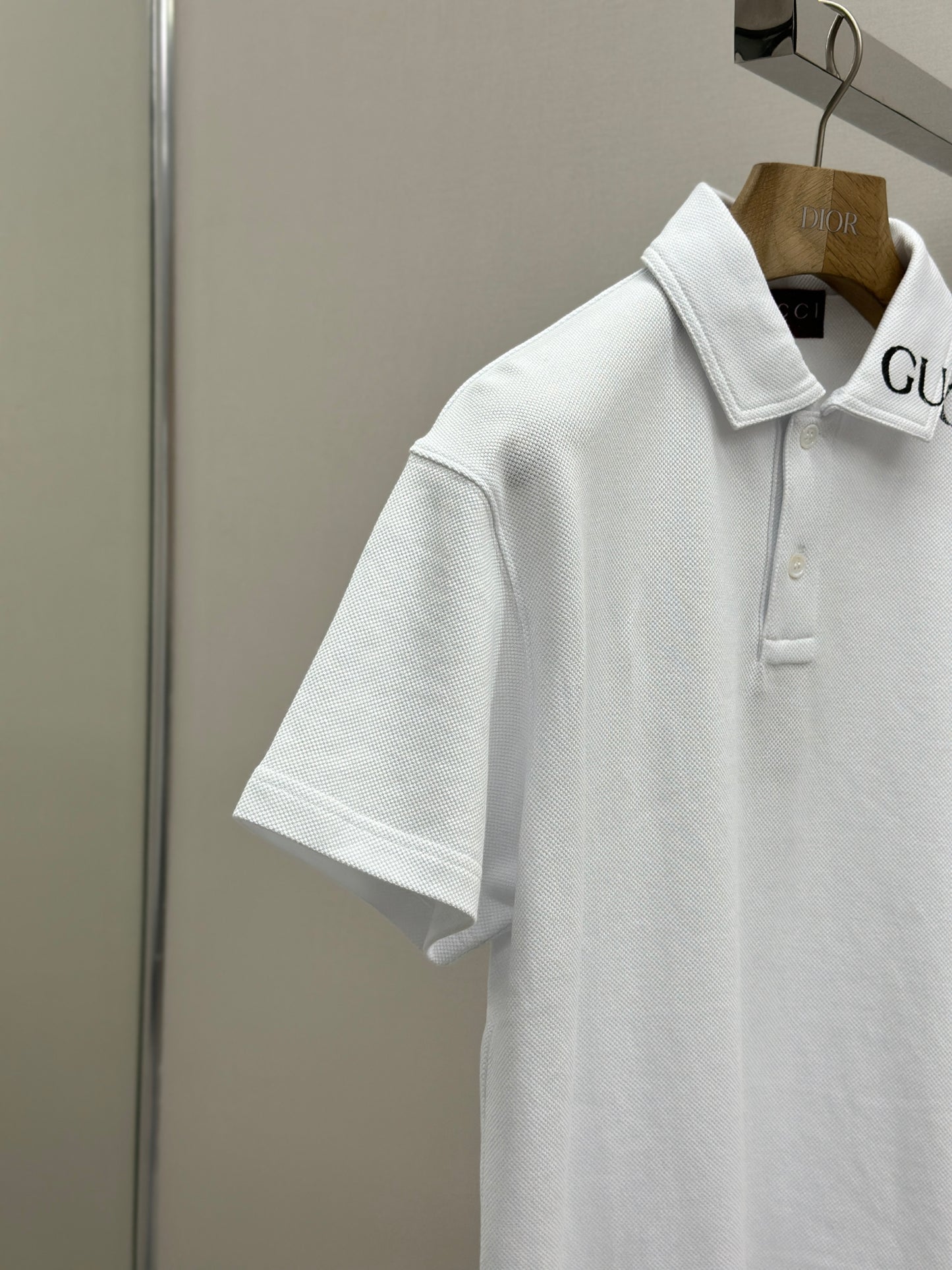 GUC* Printed cotton polo shirt