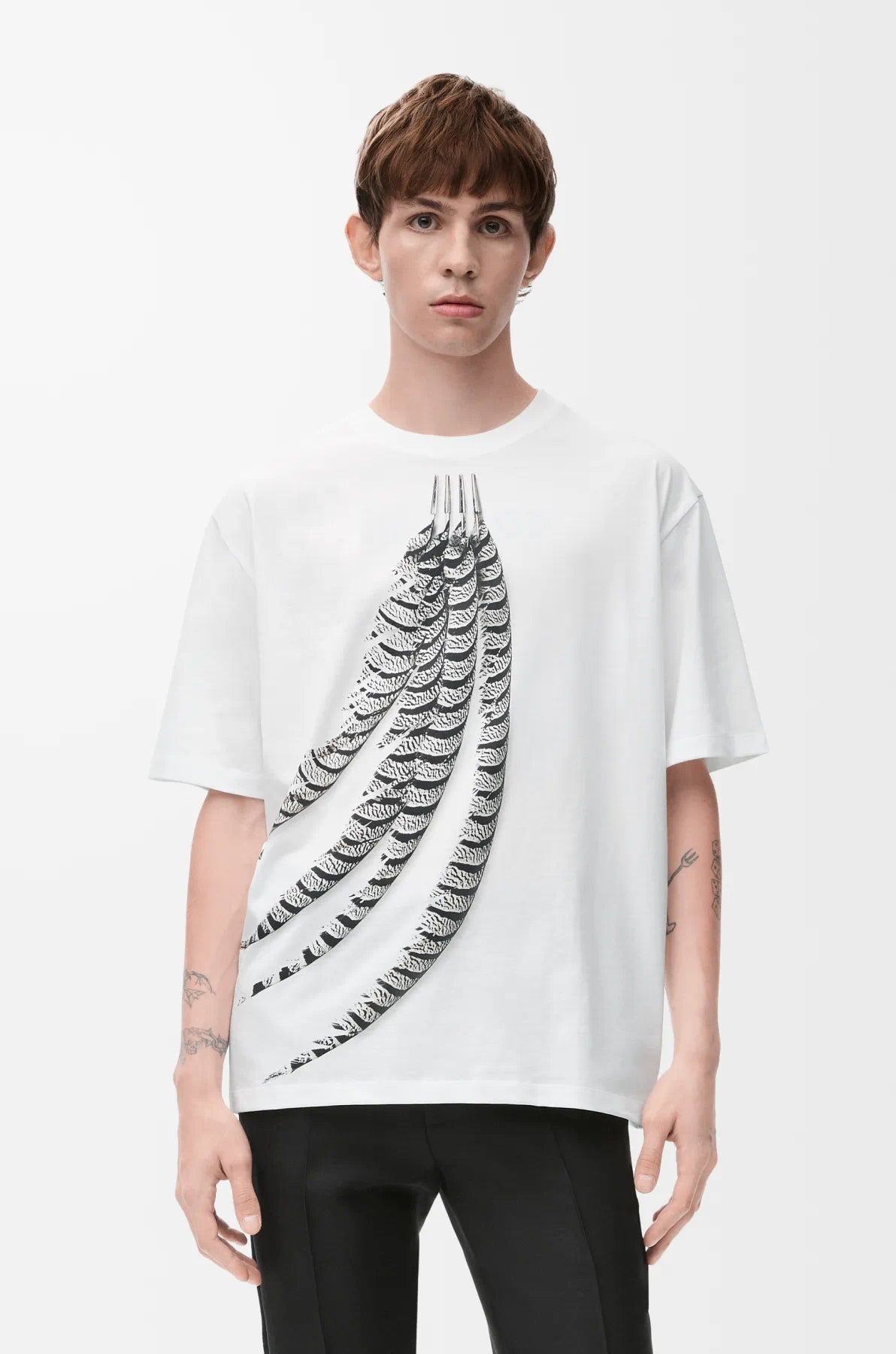 LOE*W Loose fit T-shirt in cotton