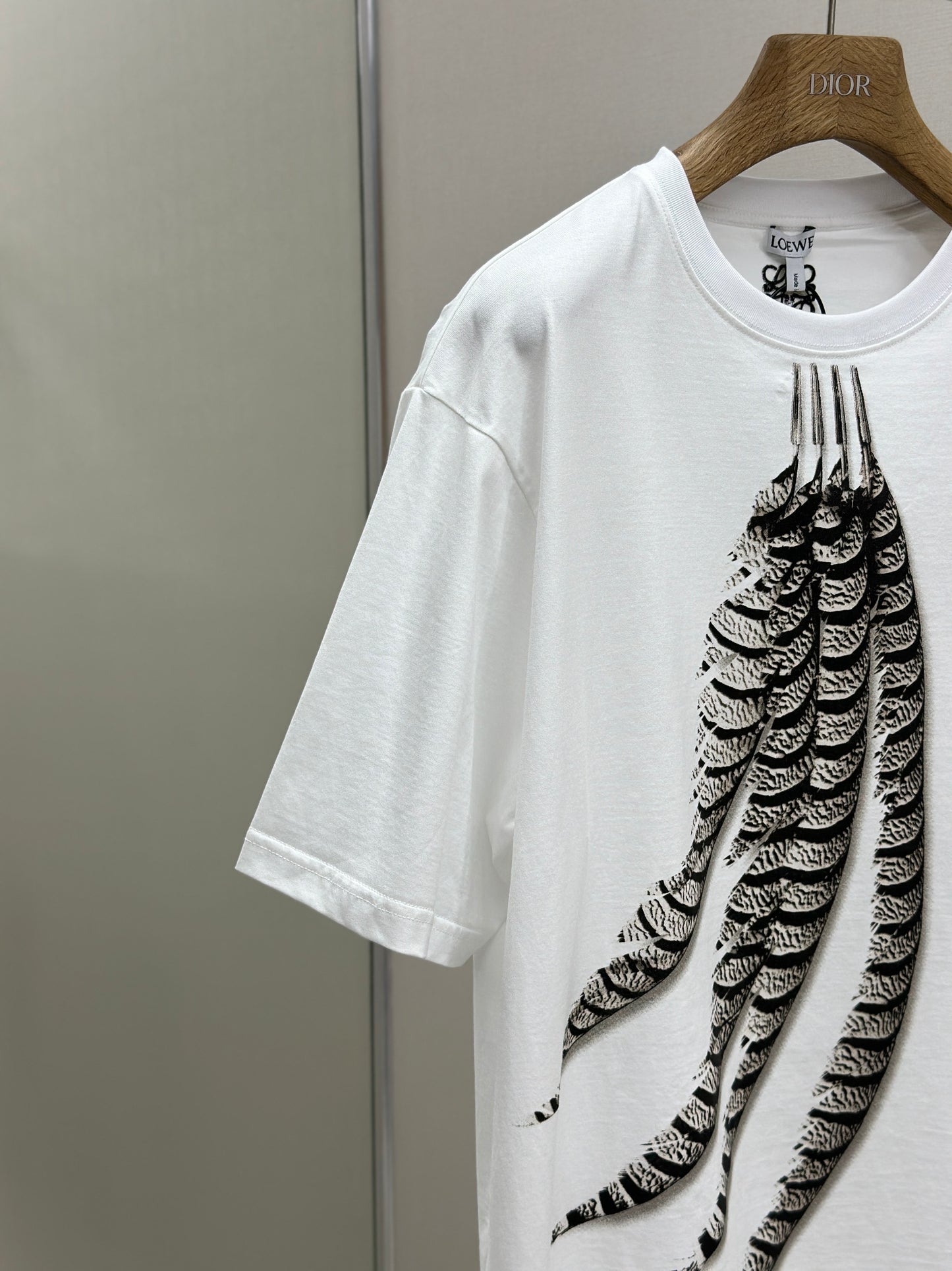 LOE*W Loose fit T-shirt in cotton