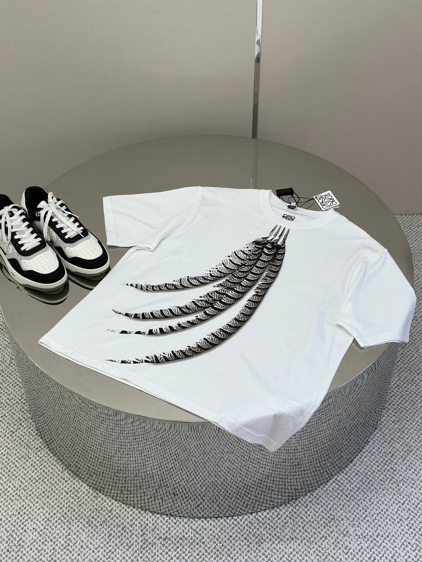 LOE*W Loose fit T-shirt in cotton
