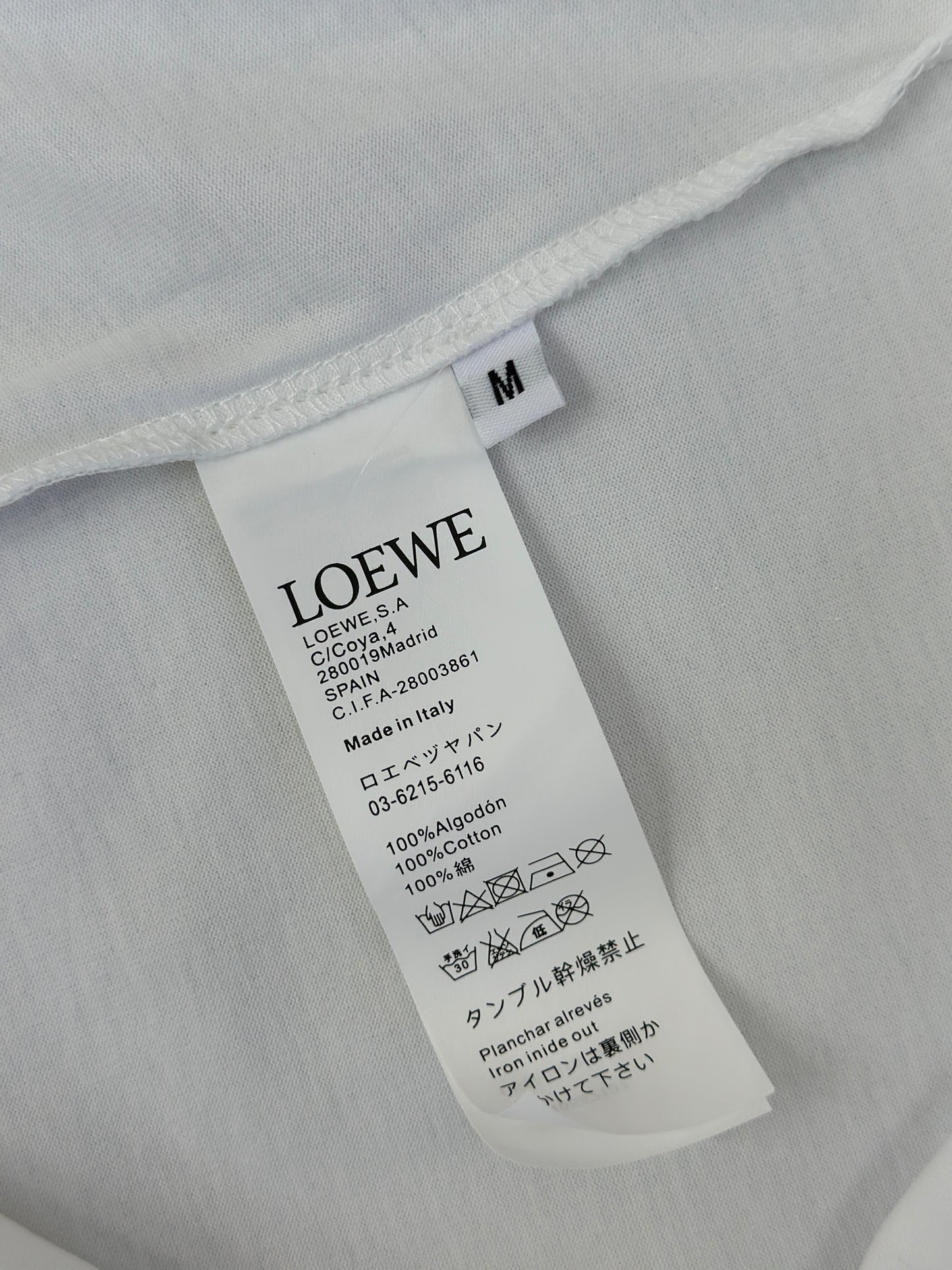 LOE*W Loose fit T-shirt in cotton
