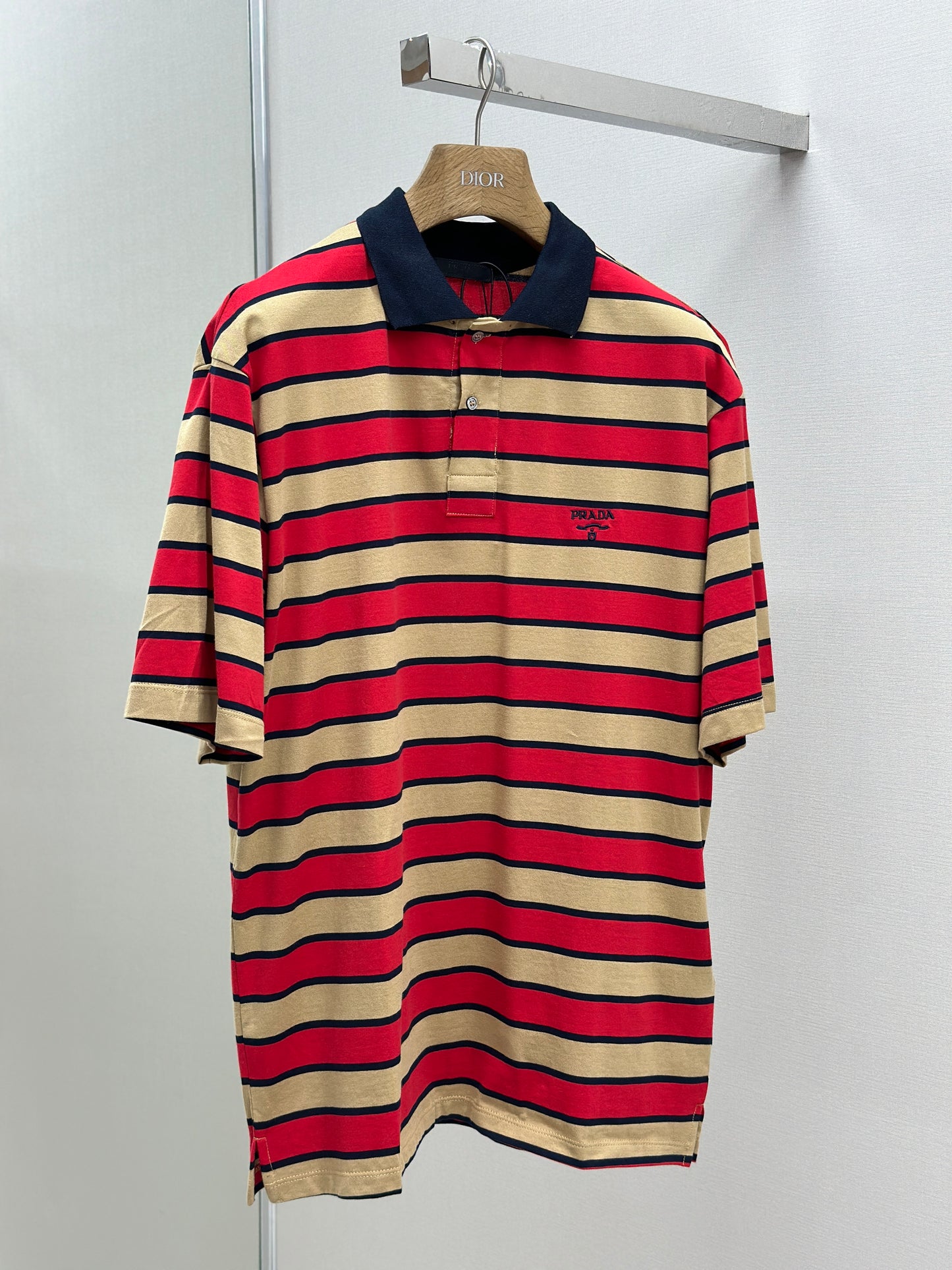 PRA* Cotton polo shirt