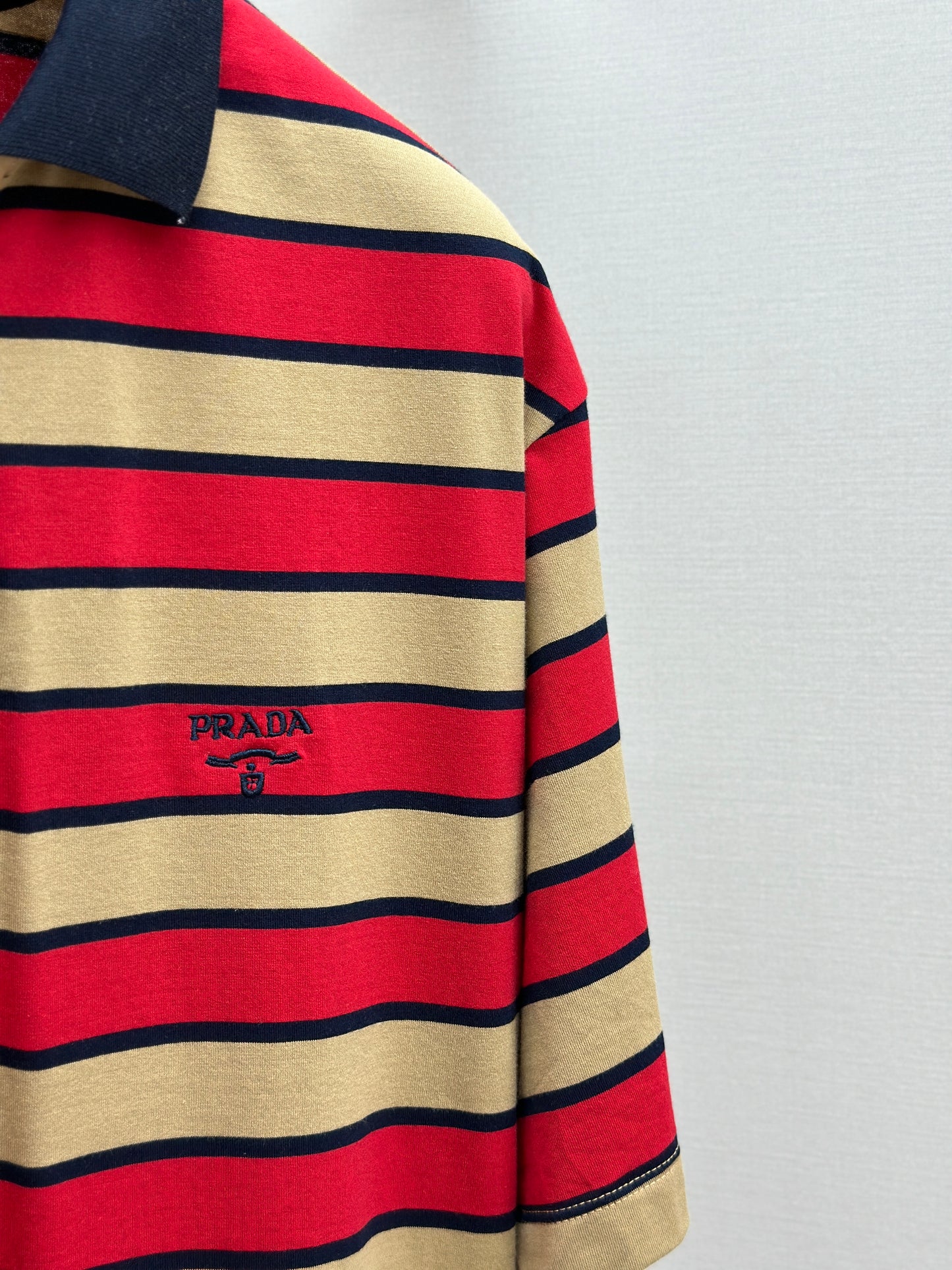 PRA* Cotton polo shirt