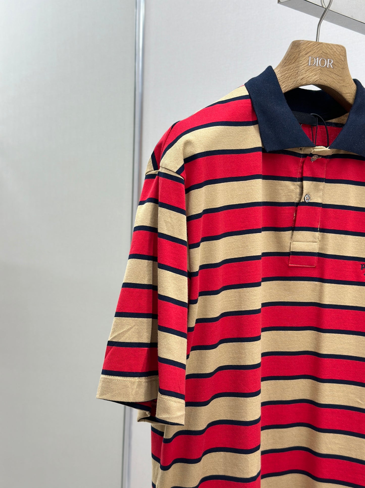 PRA* Cotton polo shirt