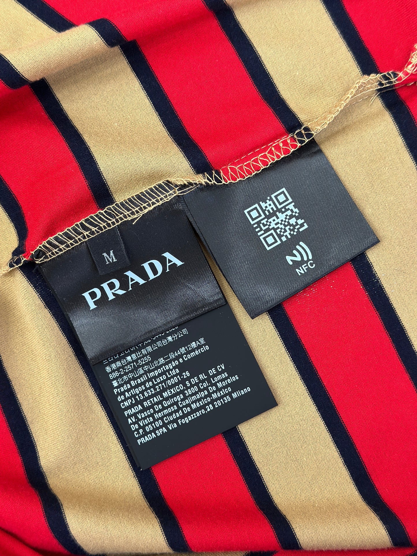 PRA* Cotton polo shirt