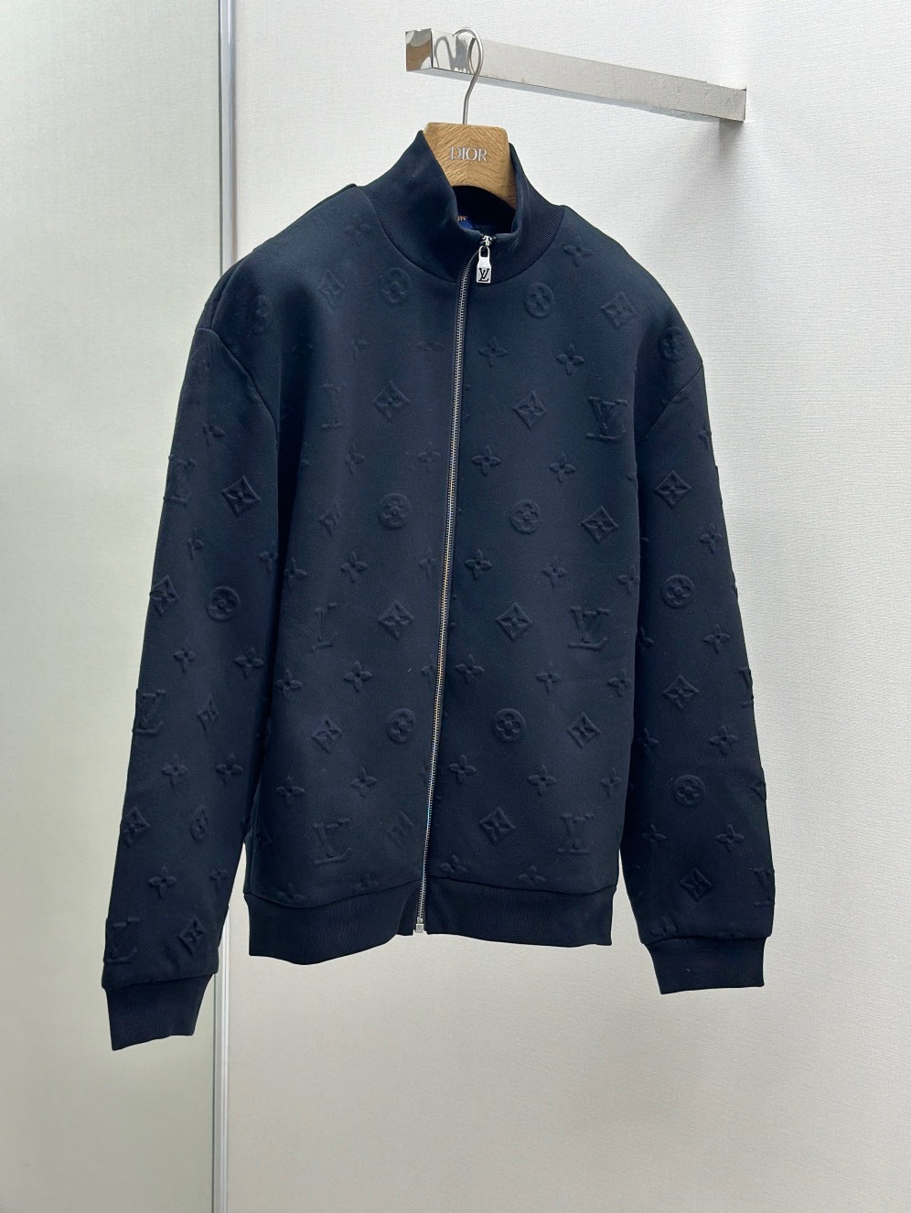 LOUI*V Embossed Monogram Jersey Tracksuit Top