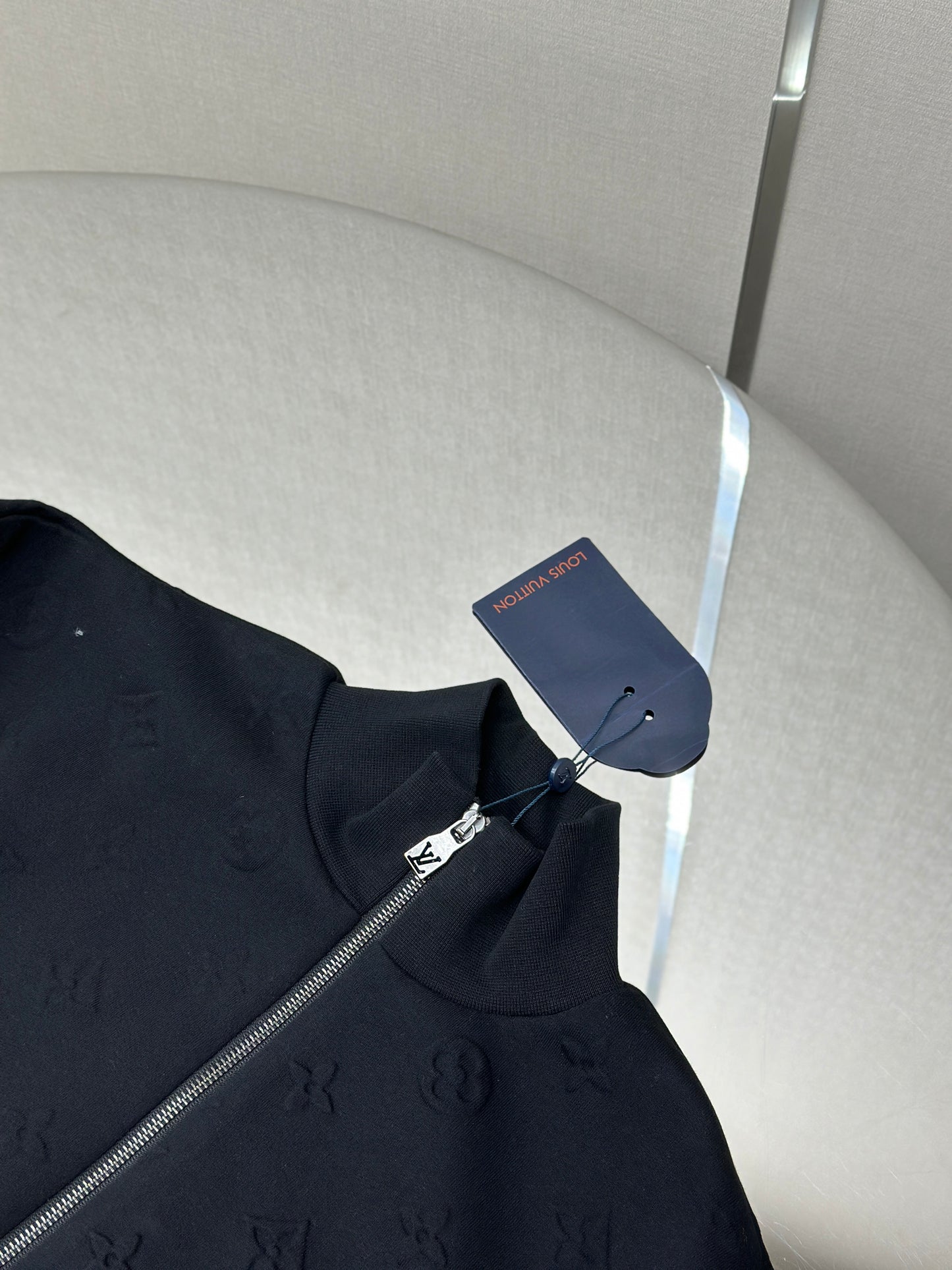 LOUI*V Embossed Monogram Jersey Tracksuit Top