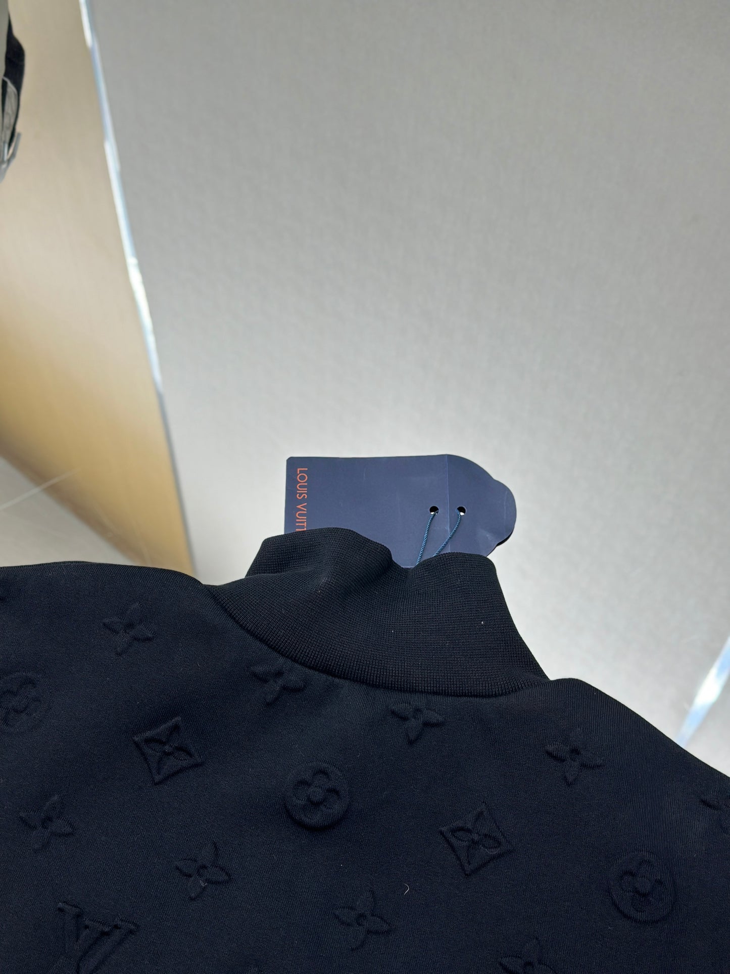 LOUI*V Embossed Monogram Jersey Tracksuit Top