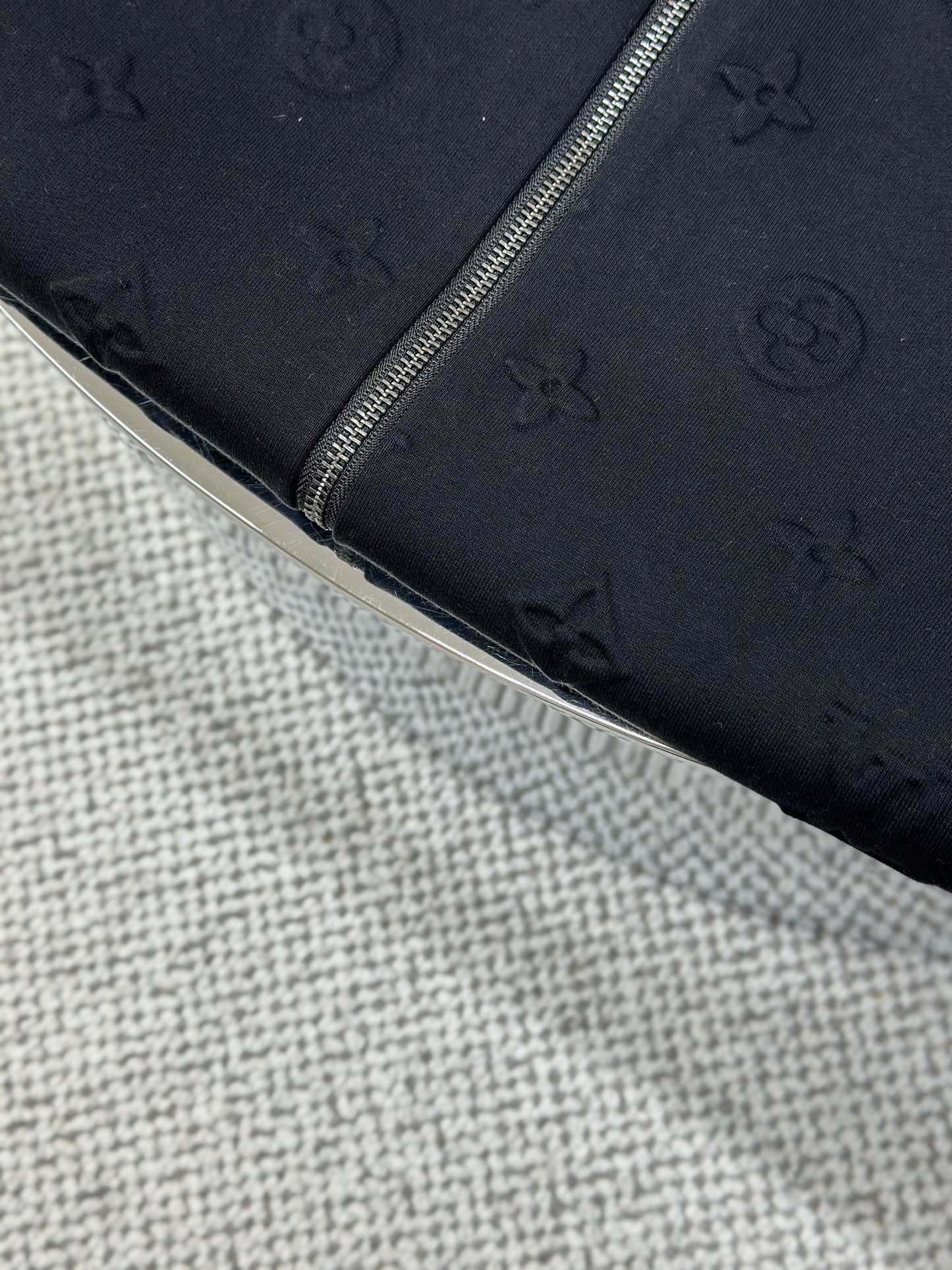 LOUI*V Embossed Monogram Jersey Tracksuit Top