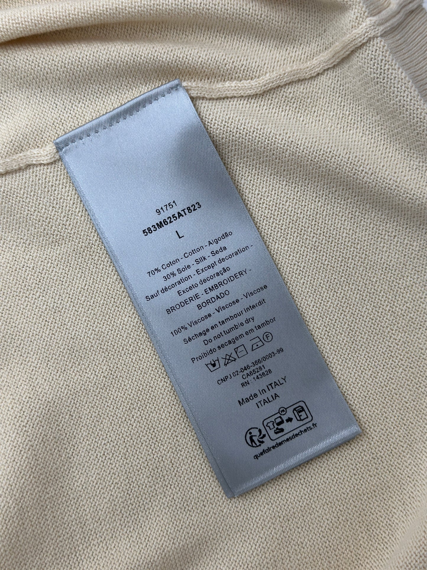 DIO* AND HYLT0N NEL Knit T-Shirt, Oversized Fit
