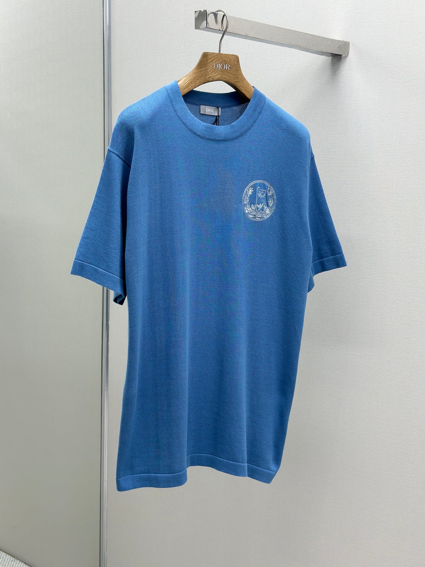 DIO* AND HYLT0N NEL Knit T-Shirt, Oversized Fit