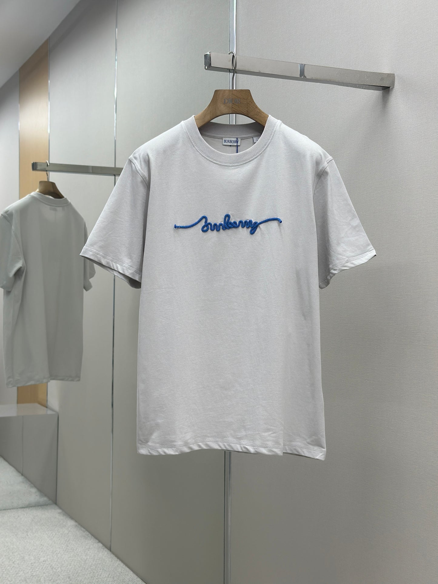 BURB* Knot Logo Cotton T-shirt