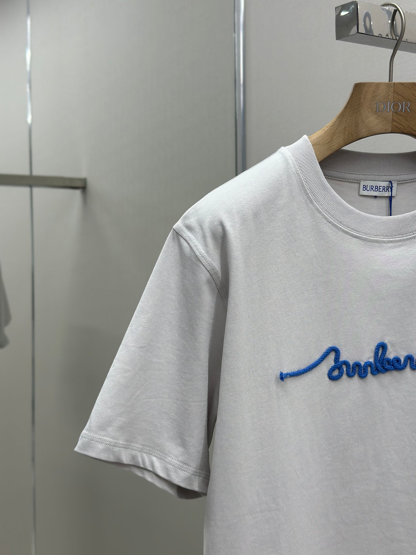 BURB* Knot Logo Cotton T-shirt