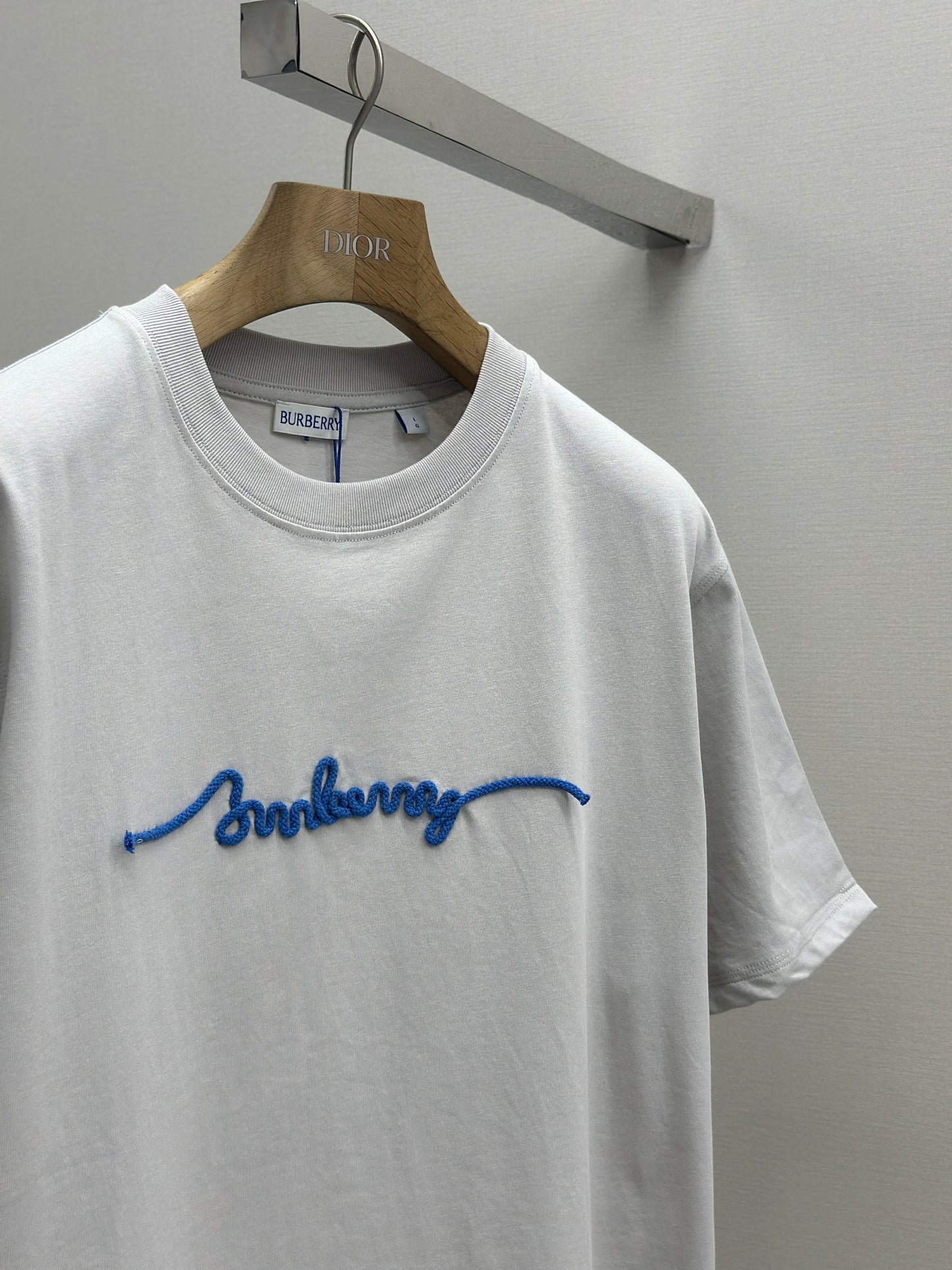 BURB* Knot Logo Cotton T-shirt