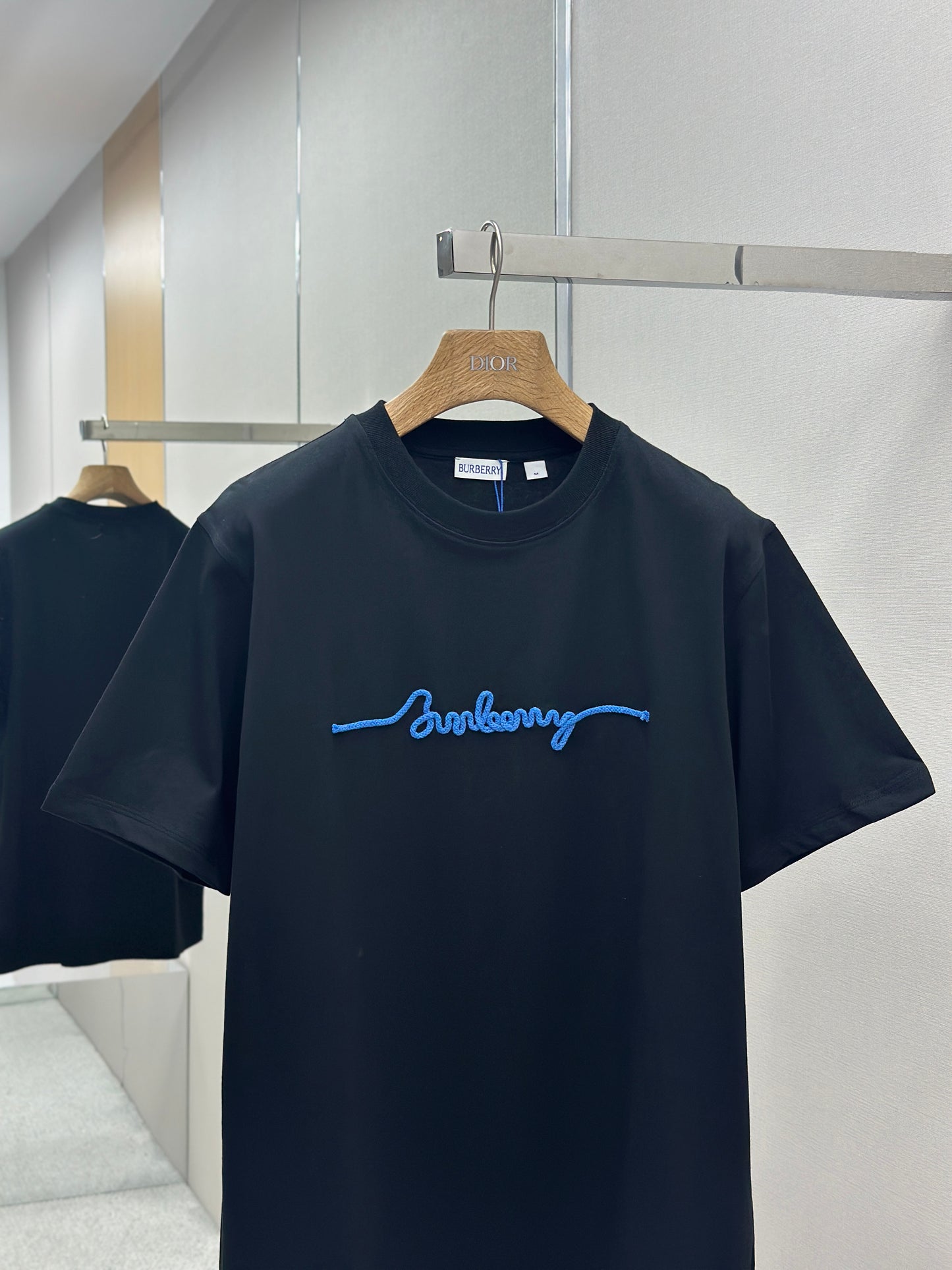 BURB* Knot Logo Cotton T-shirt