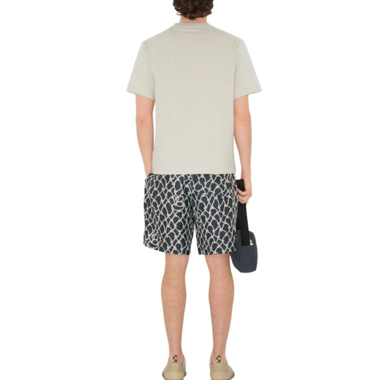 BURB* Knot Logo Cotton T-shirt