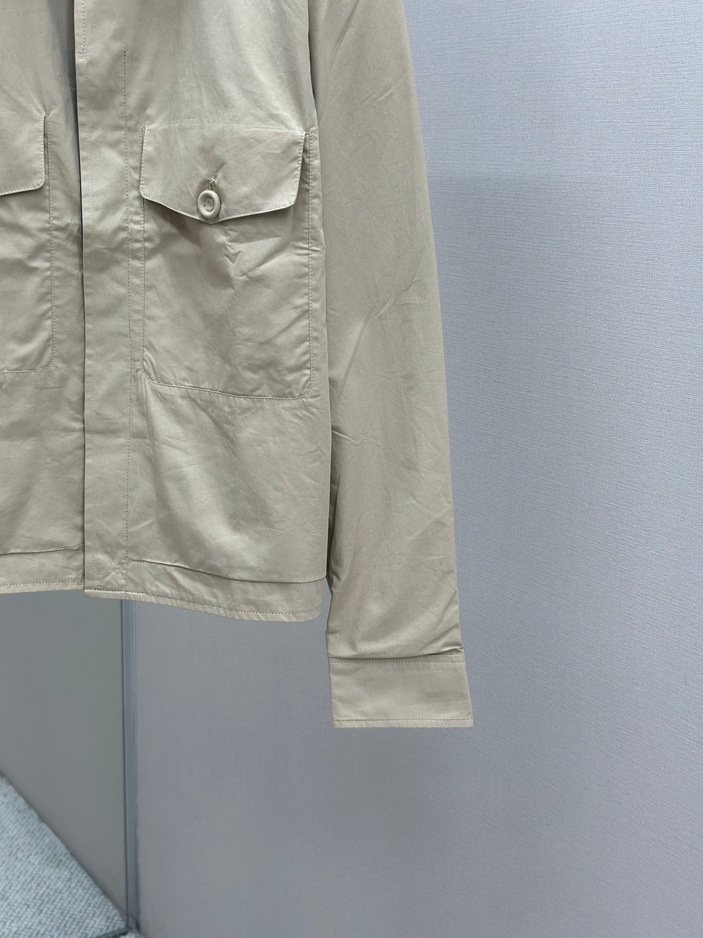 DIO* Jacket with Contrasting Spread Collar