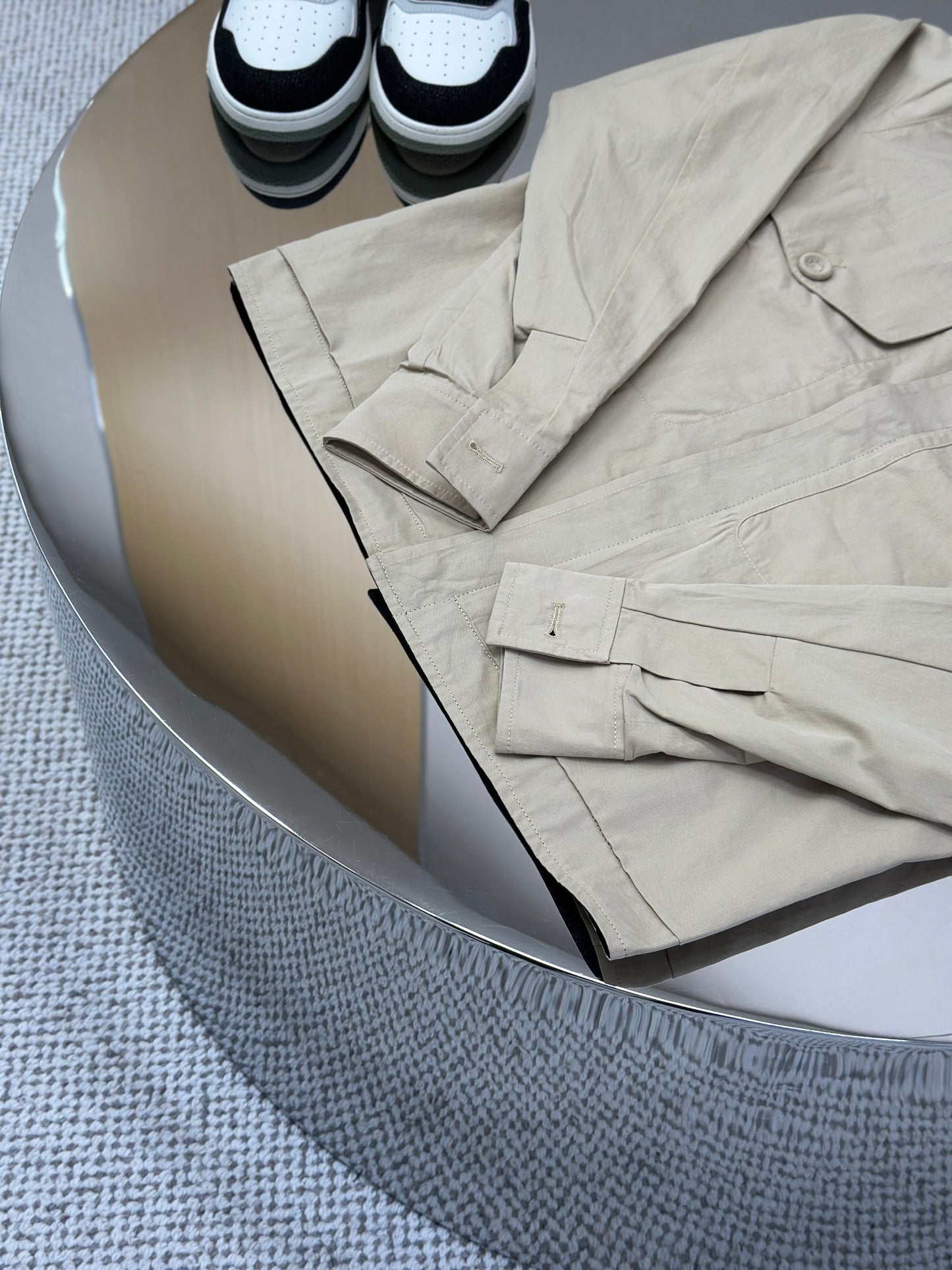DIO* Jacket with Contrasting Spread Collar
