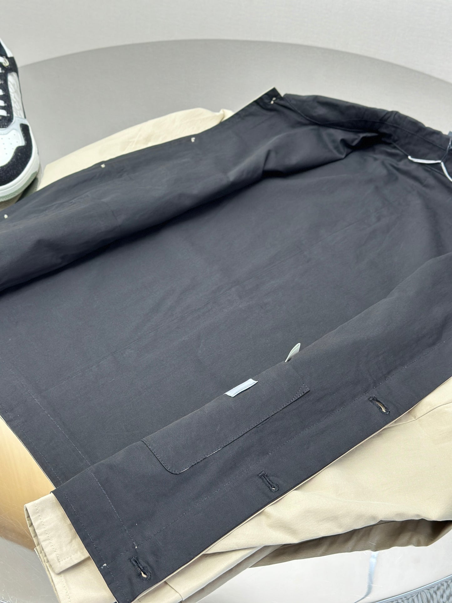 DIO* Jacket with Contrasting Spread Collar