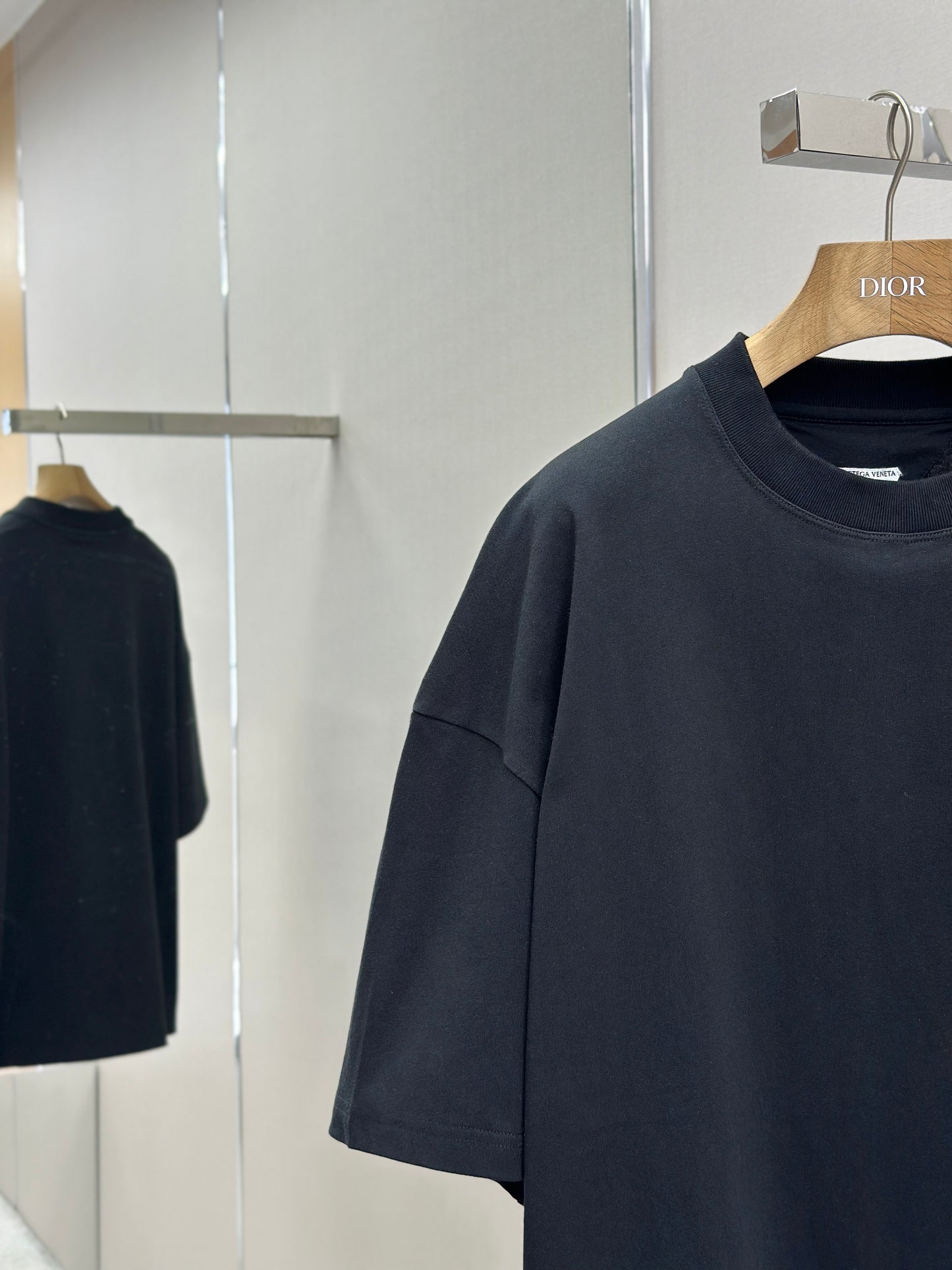 Botteg@V Soft Cotton Jersey T-Shirt