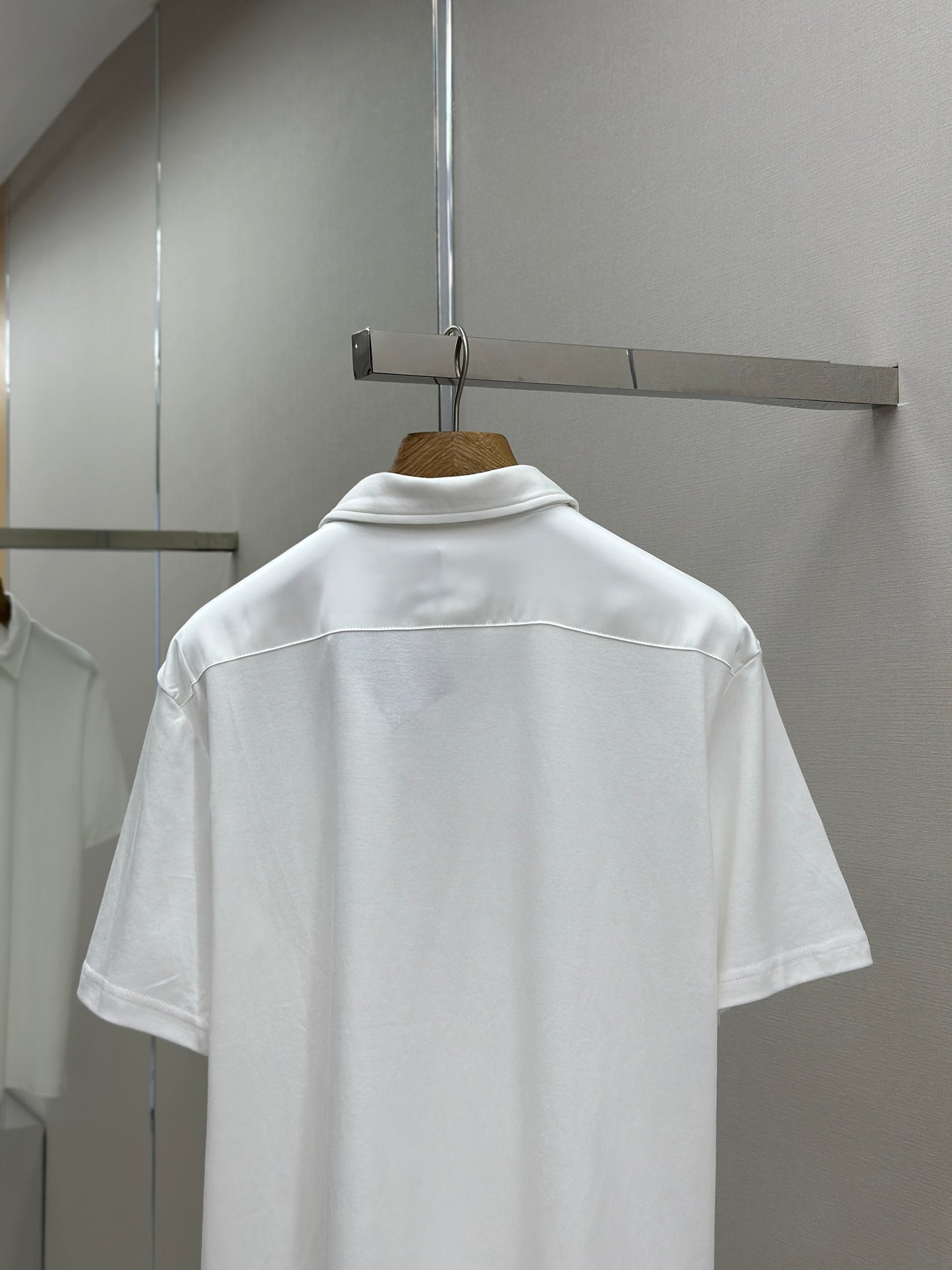 PRA* Re-Nylon and jersey T-shirt