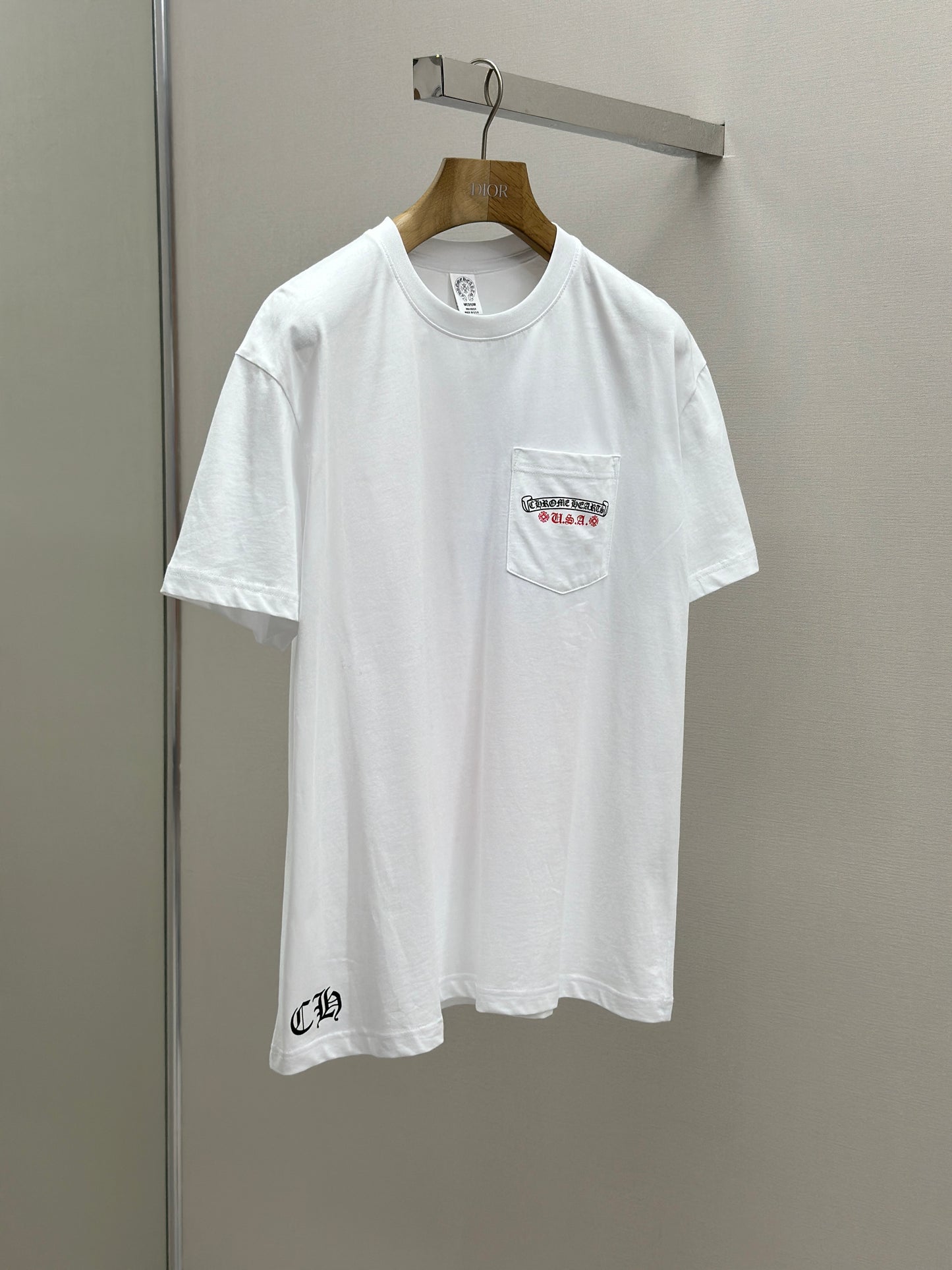 CHROM*H Holy Sword Flag Cotton T-Shirt