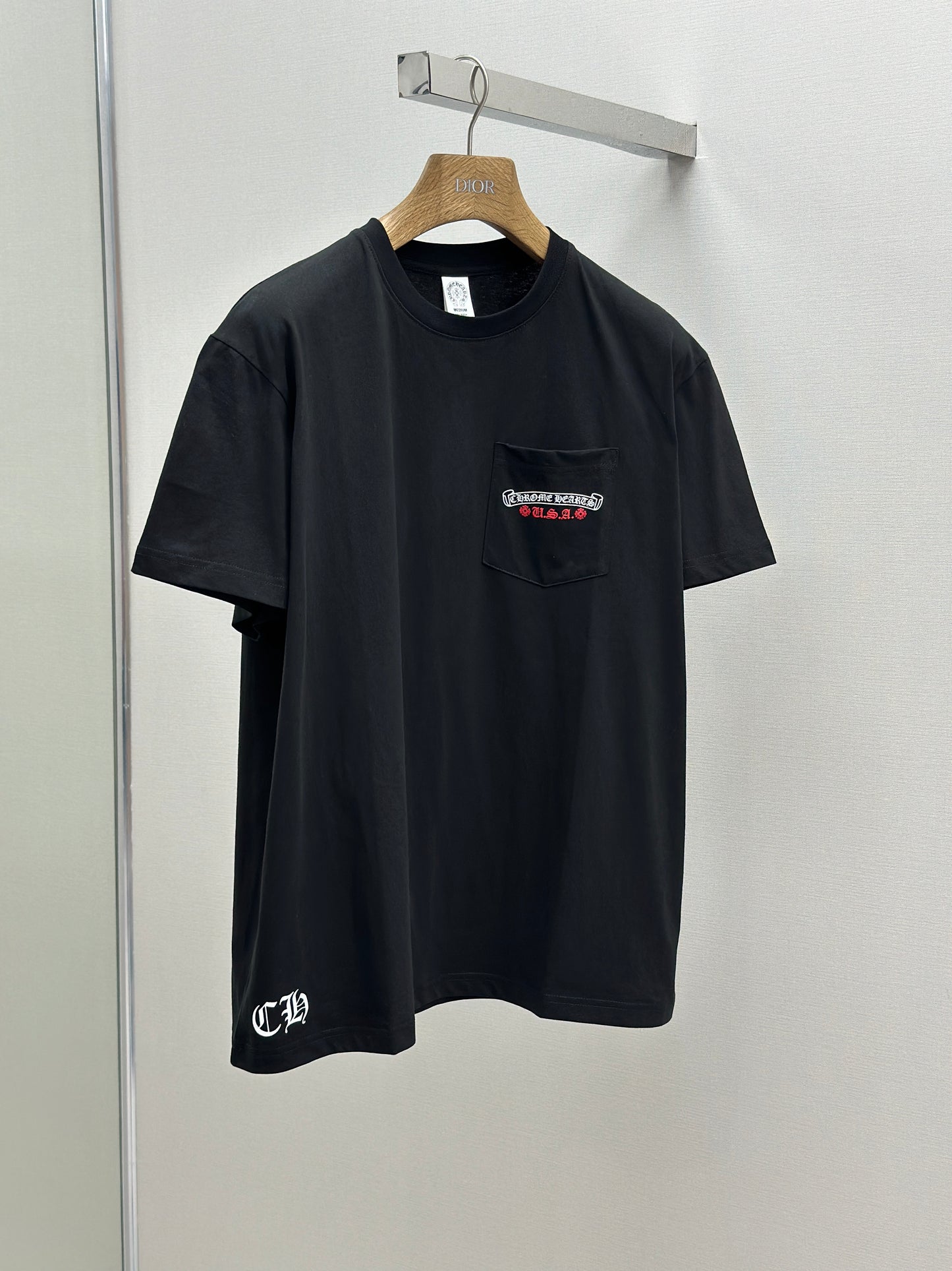 CHROM*H Holy Sword Flag Cotton T-Shirt