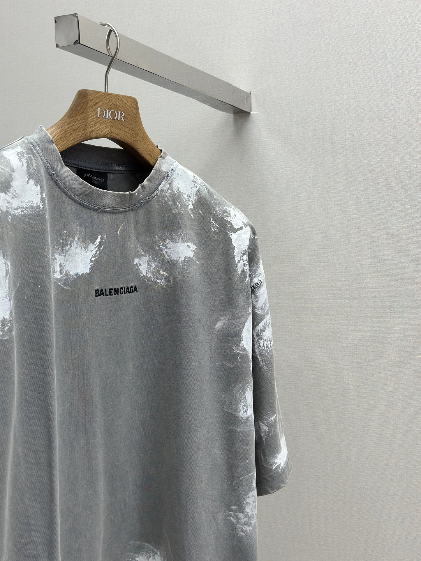 BALENC* Men's Back T-shirt Medium Fit in Grey