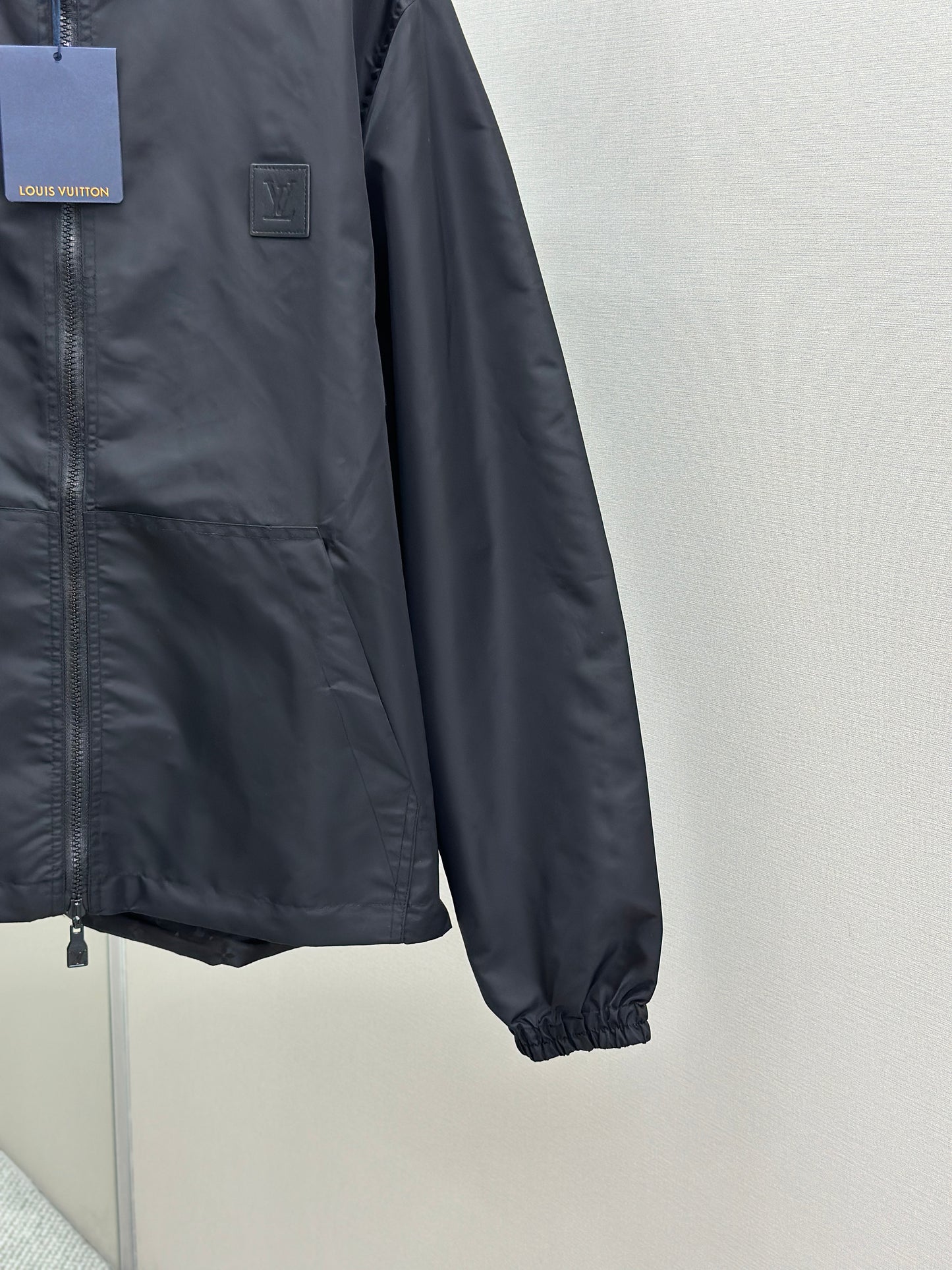 LOUI*V Monogram Jacquard Reversible Nylon Windbreaker