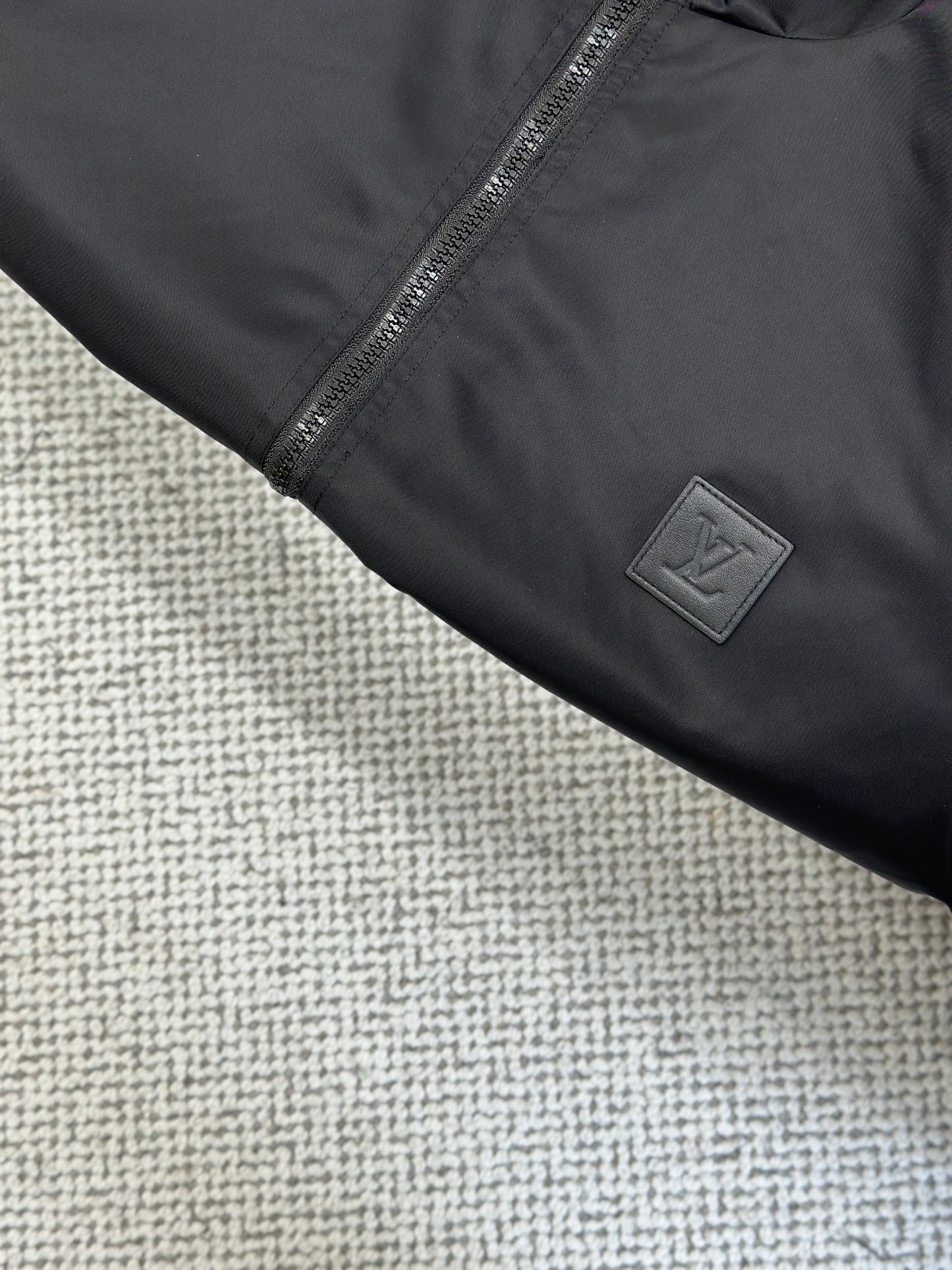 LOUI*V Monogram Jacquard Reversible Nylon Windbreaker