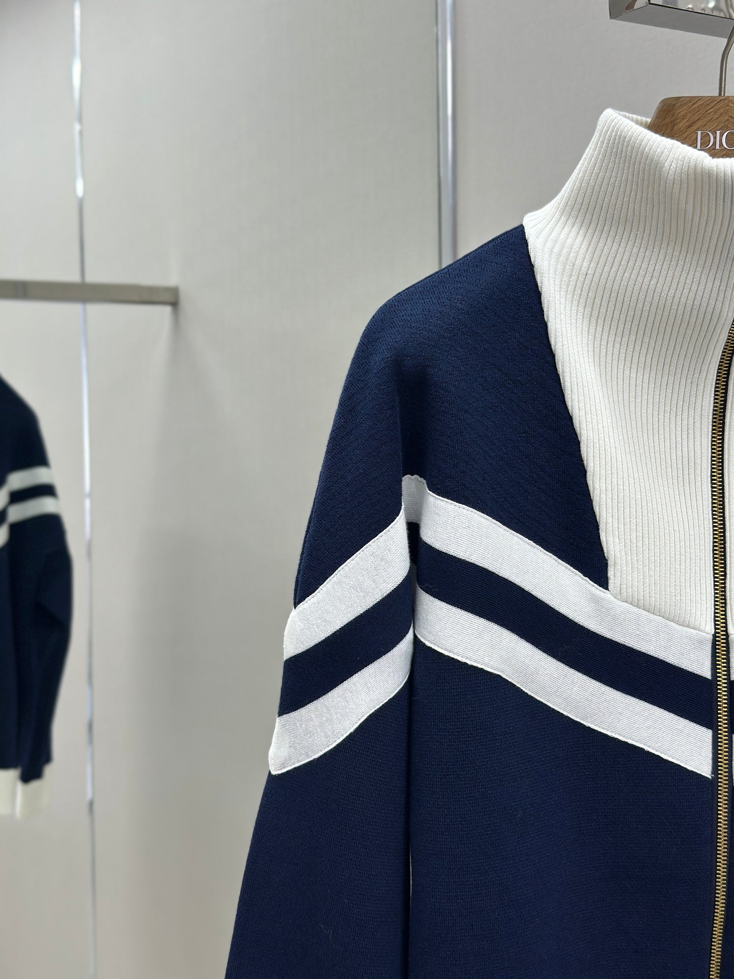 LOUI*V Knitted Cotton Sailor Blouson