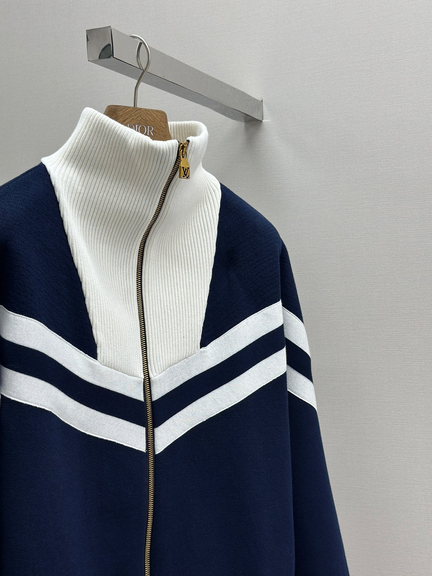 LOUI*V Knitted Cotton Sailor Blouson