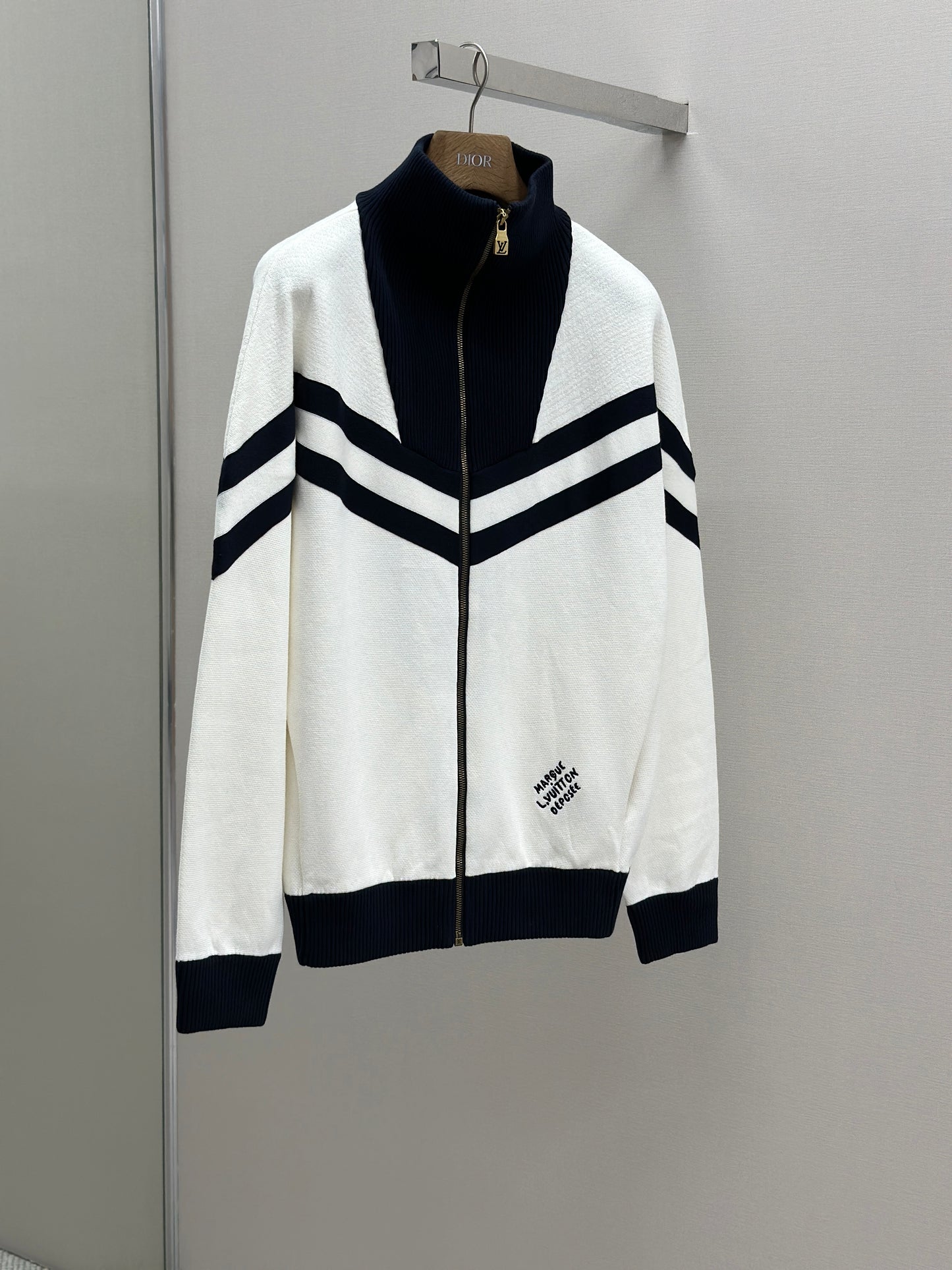 LOUI*V Knitted Cotton Sailor Blouson
