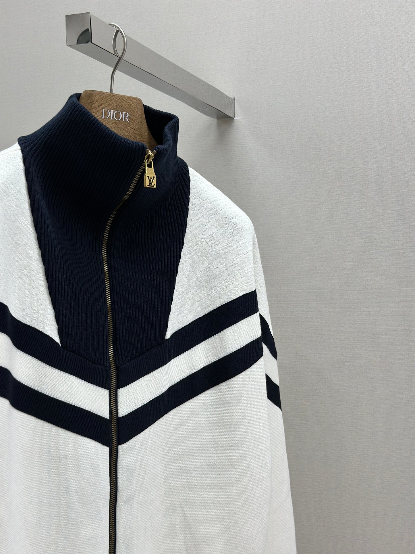 LOUI*V Knitted Cotton Sailor Blouson