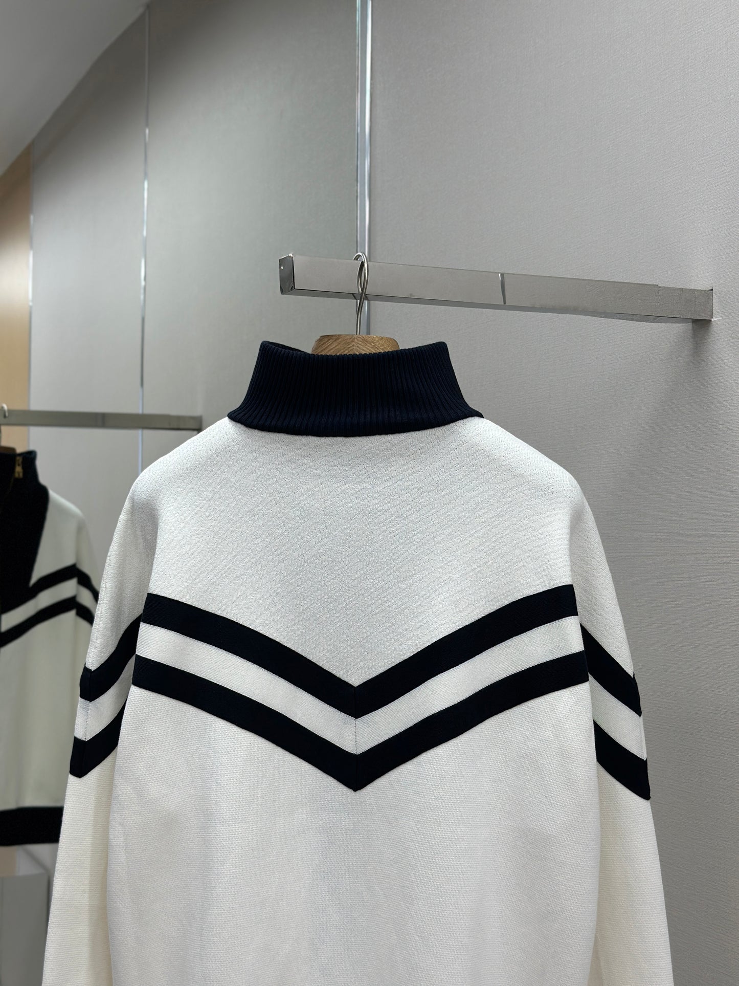 LOUI*V Knitted Cotton Sailor Blouson