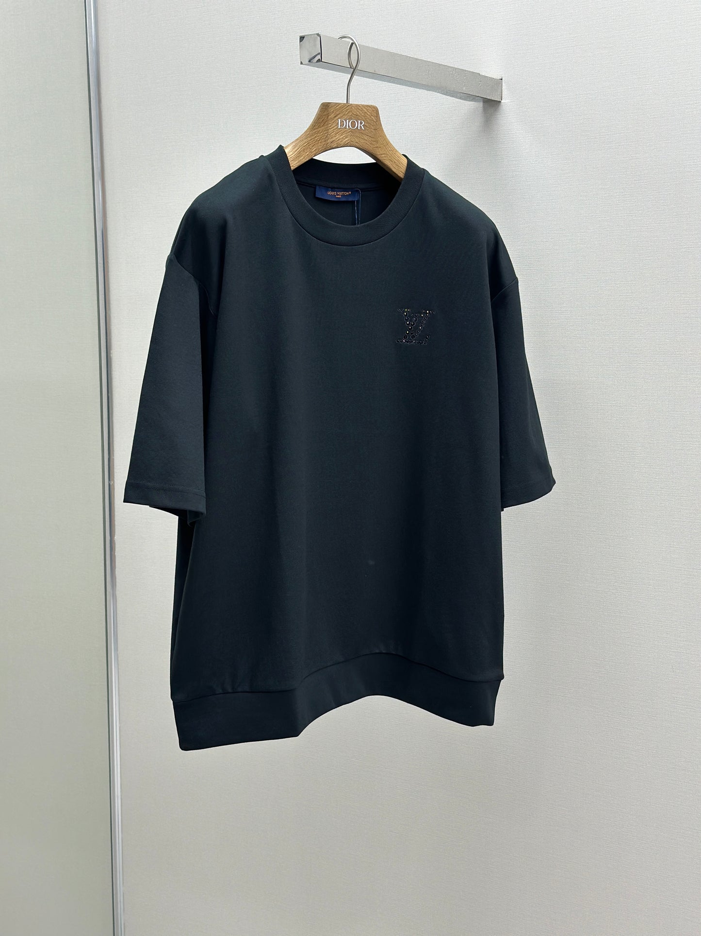 LOUI*V Embellished Jersey T-Shirt