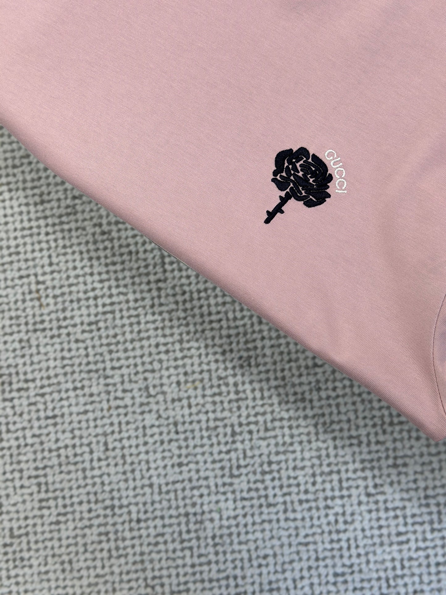 GUC* Cotton jersey T-shirt with embroidery