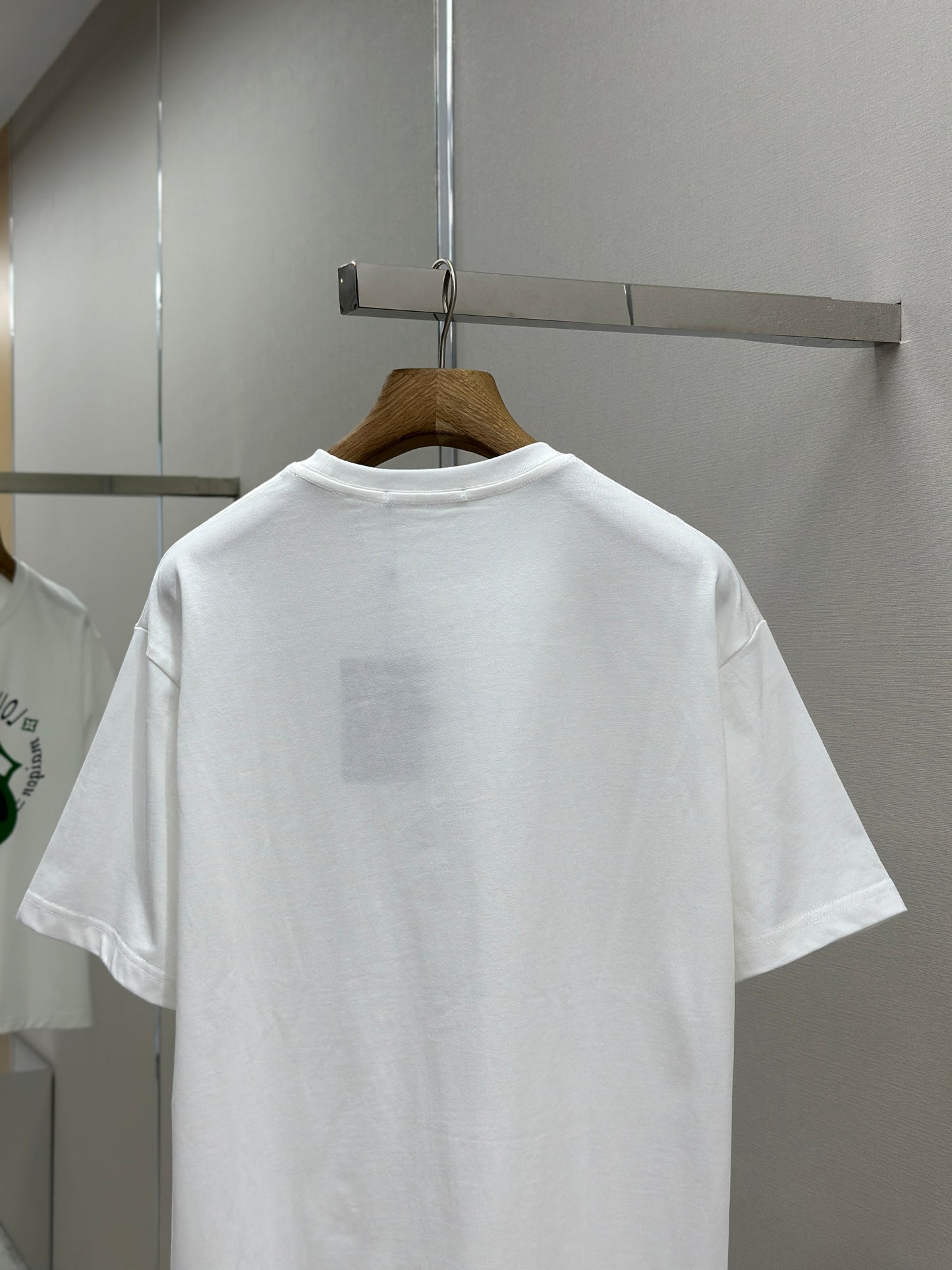 LOUI*V Logo-embossed cotton T-shirt
